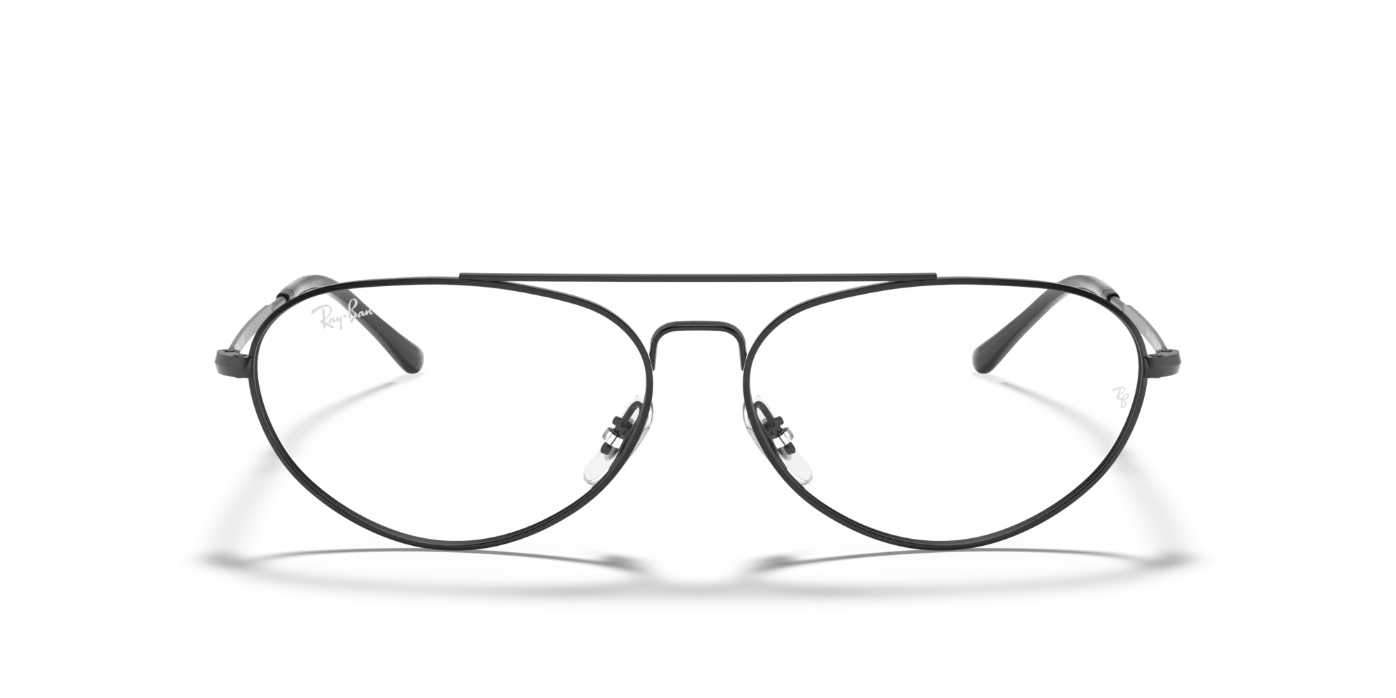 Ray - Ban RX6454 2509 Montature da vista Metallo Nero Rotonda - immagine 3