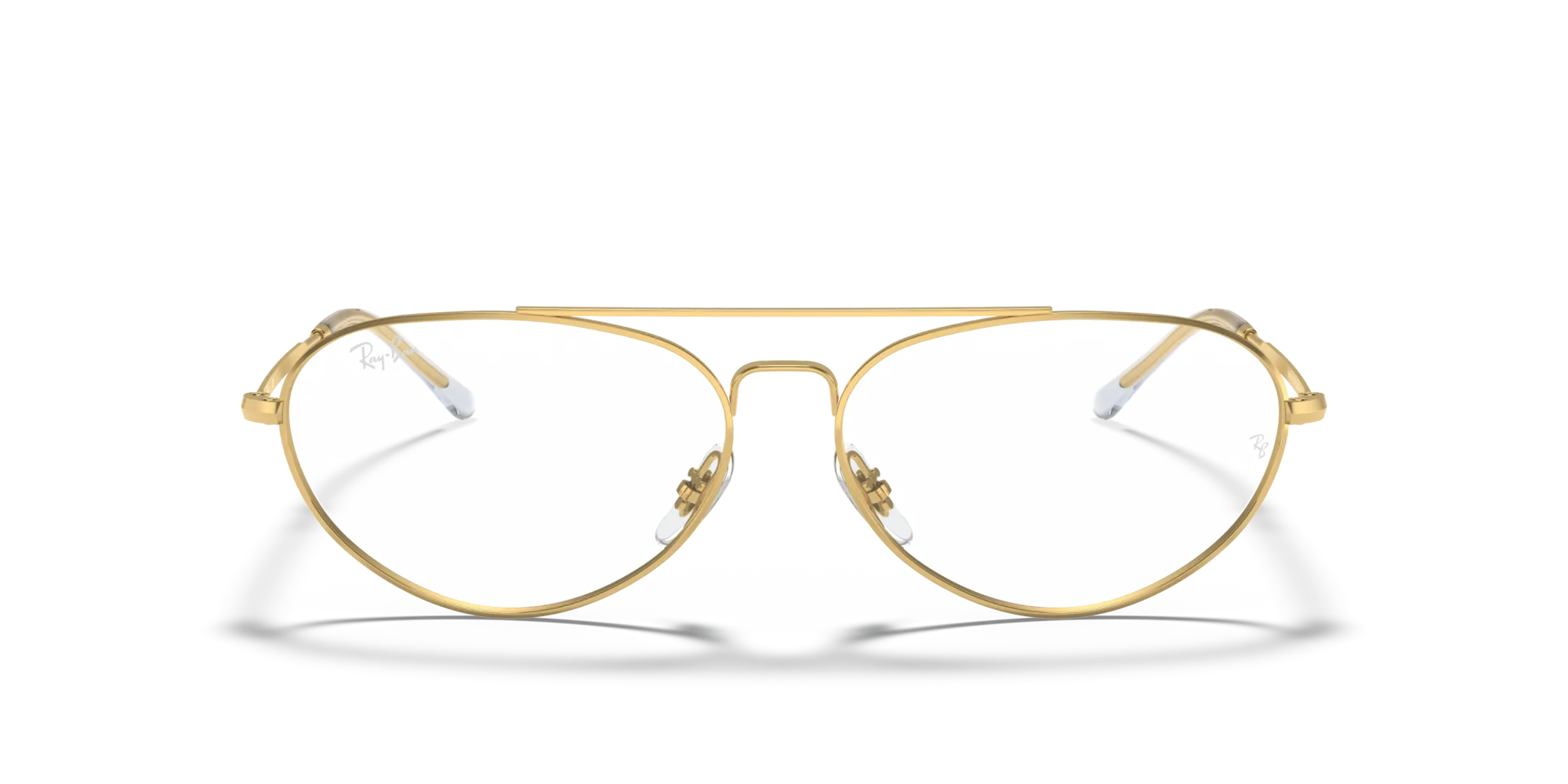 Ray - Ban RX6454 2500 Montature da vista Metallo Oro Rotonda - immagine 3