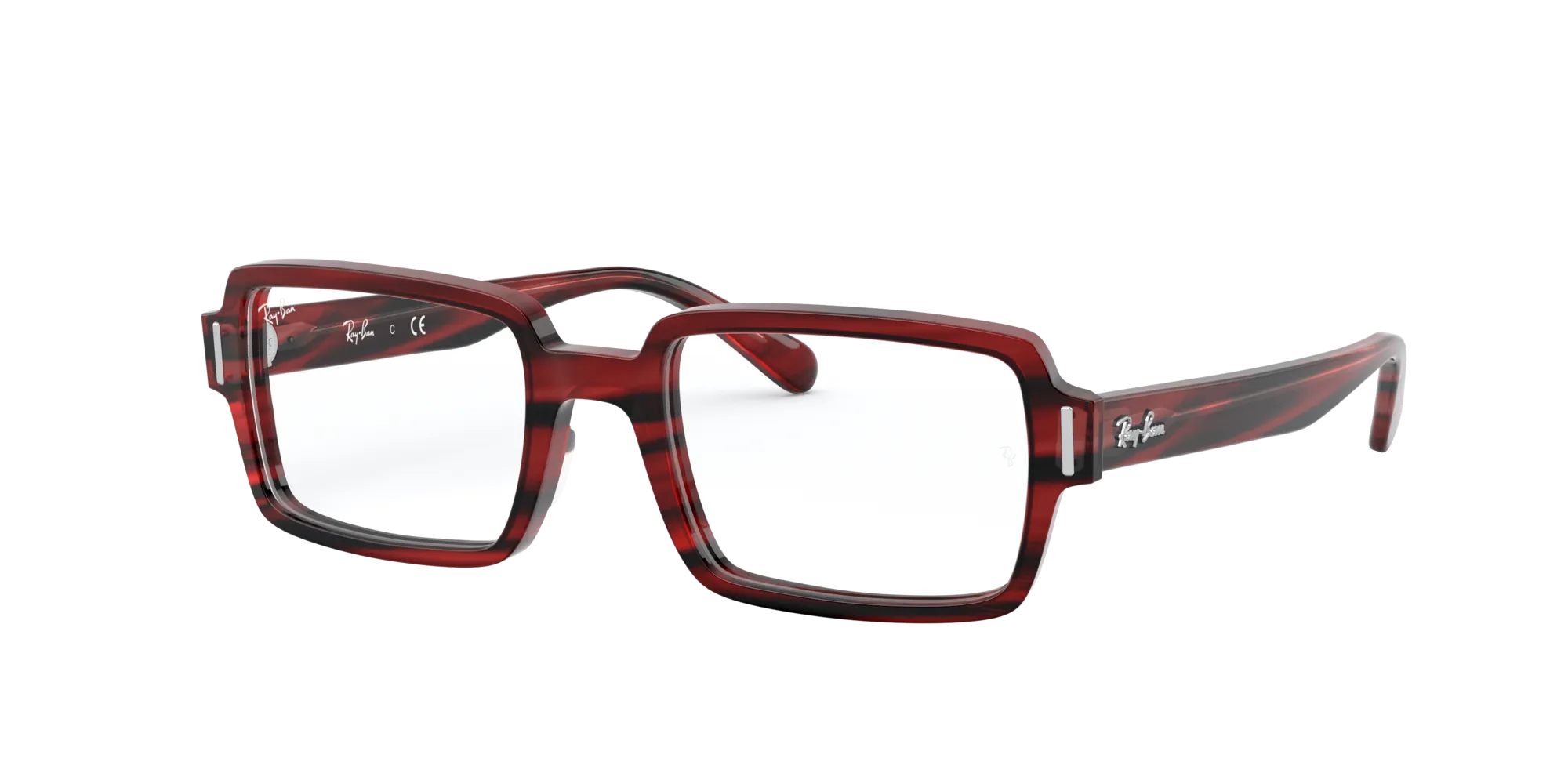 Ray - Ban RX5473 BENJI 8054 Montature da vista Plastica Rosso Squadrata - immagine 1