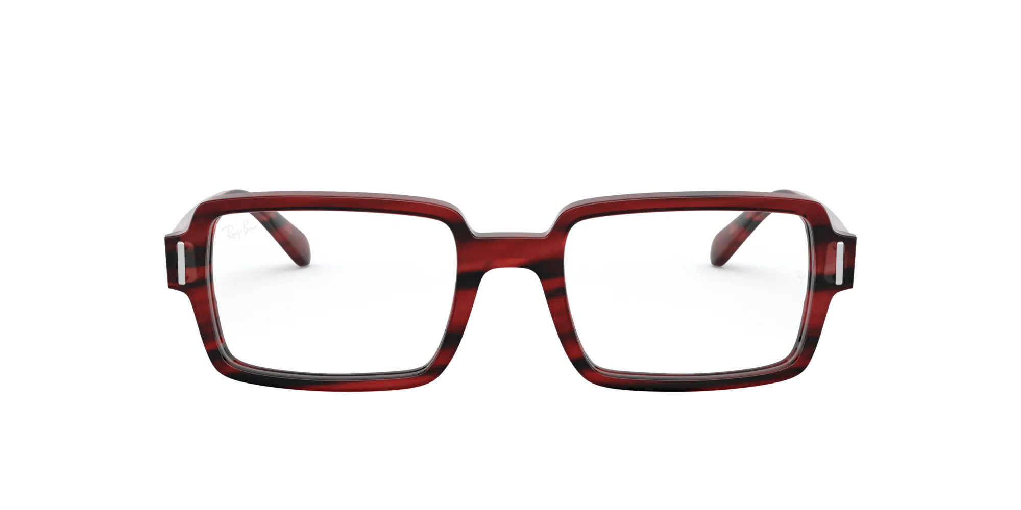 Ray - Ban RX5473 BENJI 8054 Montature da vista Plastica Rosso Squadrata - immagine 2