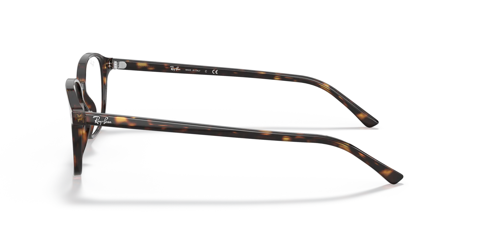 Ray - Ban RX5393 LEONARD 2012 Montature da vista Acetato Tartaruga Trasparente Squadrata Normale - immagine 4