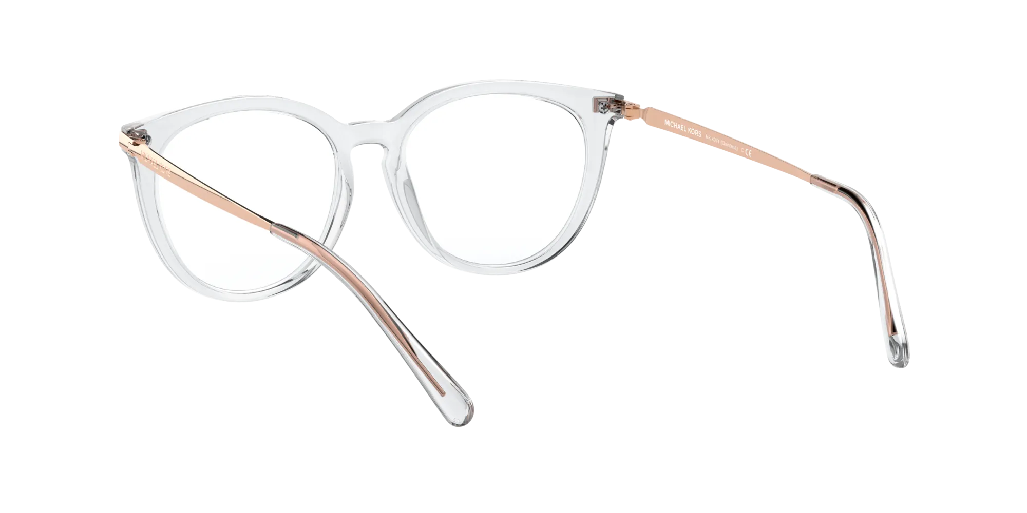 Michael Kors MK4074 QUINTANA 3050 Montature da vista Iniettato Trasparente Squadrata Normale - immagine 4
