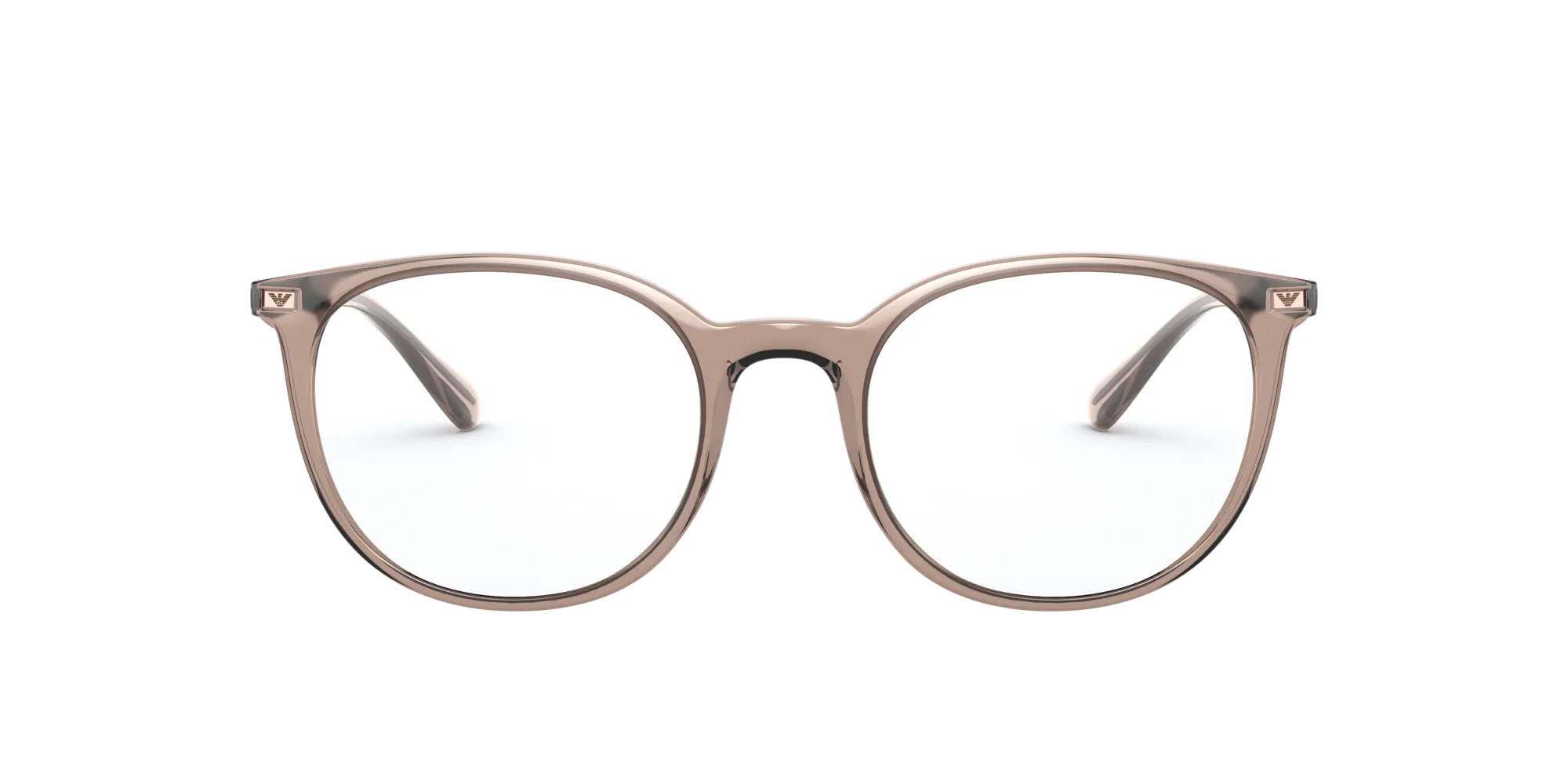 Emporio Armani EA3168 5850 Montature da vista Iniettato Marrone Pantos Normale - immagine 2