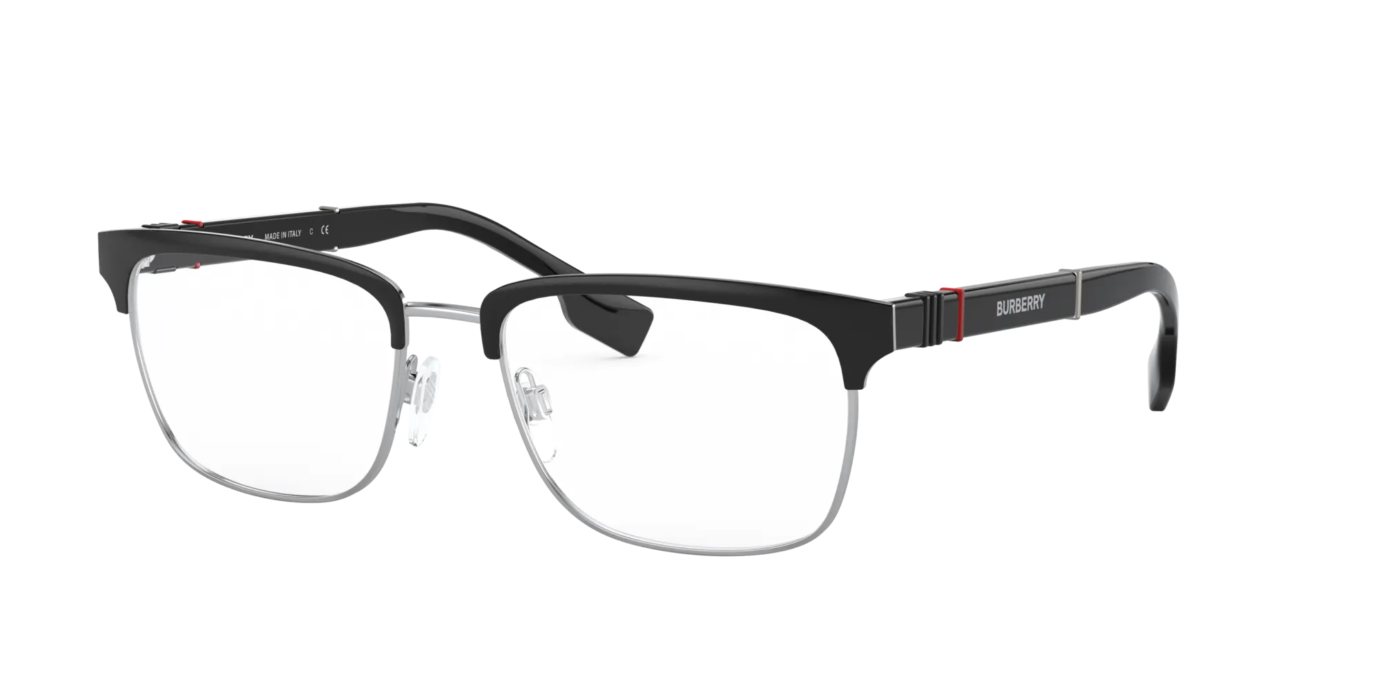 Burberry BE1348 ALBA 1306 Montature da vista Metallo Argento Squadrata Normale - immagine 1
