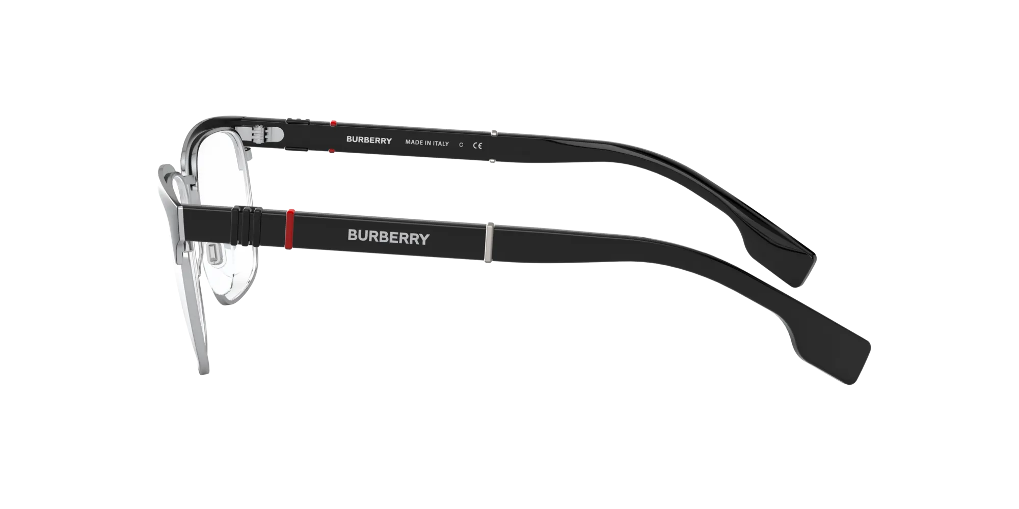 Burberry BE1348 ALBA 1306 Montature da vista Metallo Argento Squadrata Normale - immagine 3