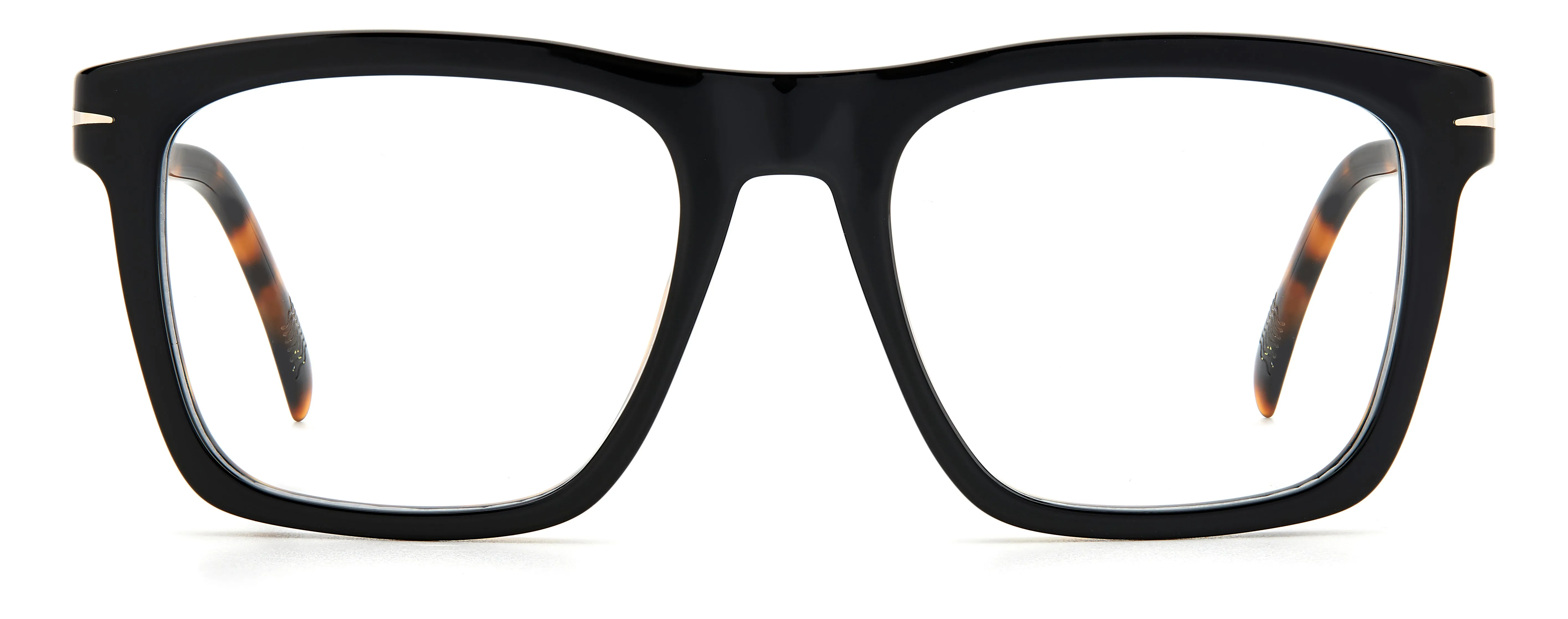 DAVID BECKHAM DB 7020 WR7 Montature da vista Acetato Havana/Nero Squadrata - immagine 2