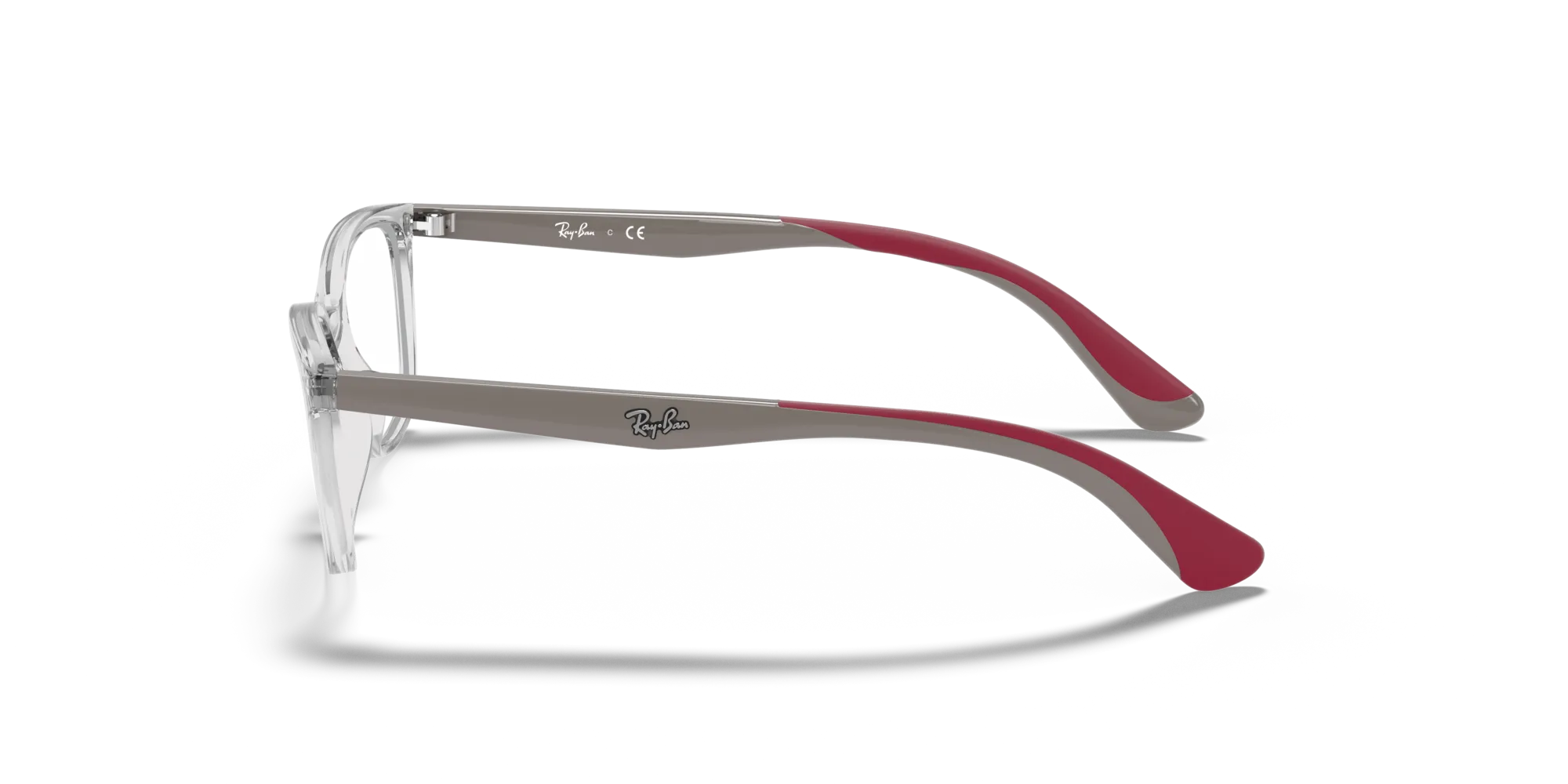 Ray - Ban RY1586 3832 Montature da vista bambino Plastica Trasparente Squadrata - immagine 4
