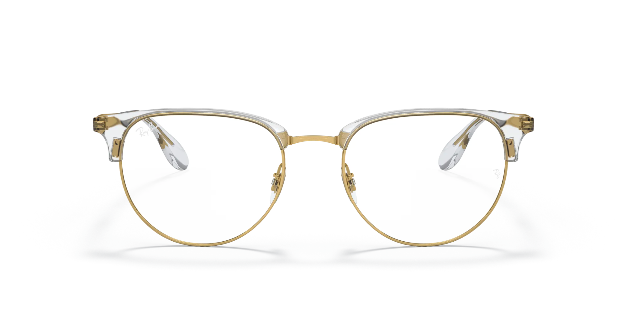 Ray - Ban RX6396 5762 Montature da vista Metallo Oro Trasparente Pantos Normale - immagine 3