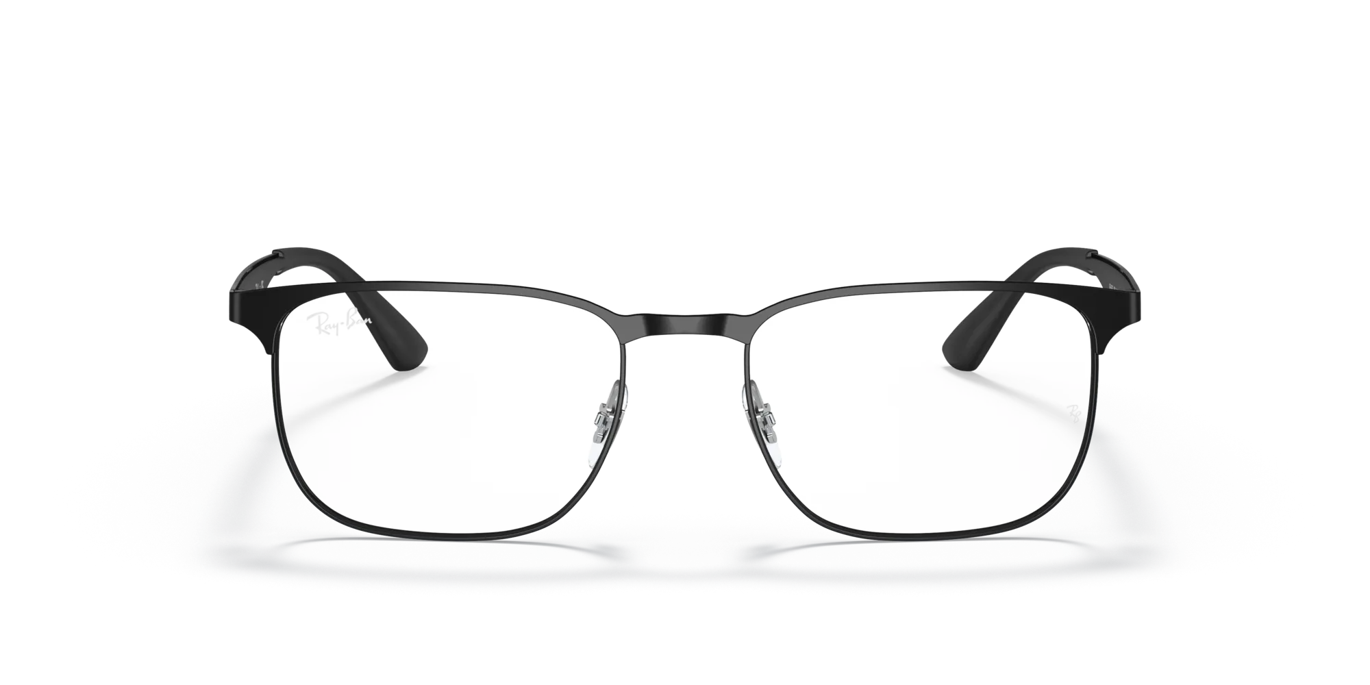 Ray - Ban RX6363 2904 Montature da vista Metallo Nero Trasparente Squadrata Normale - immagine 3