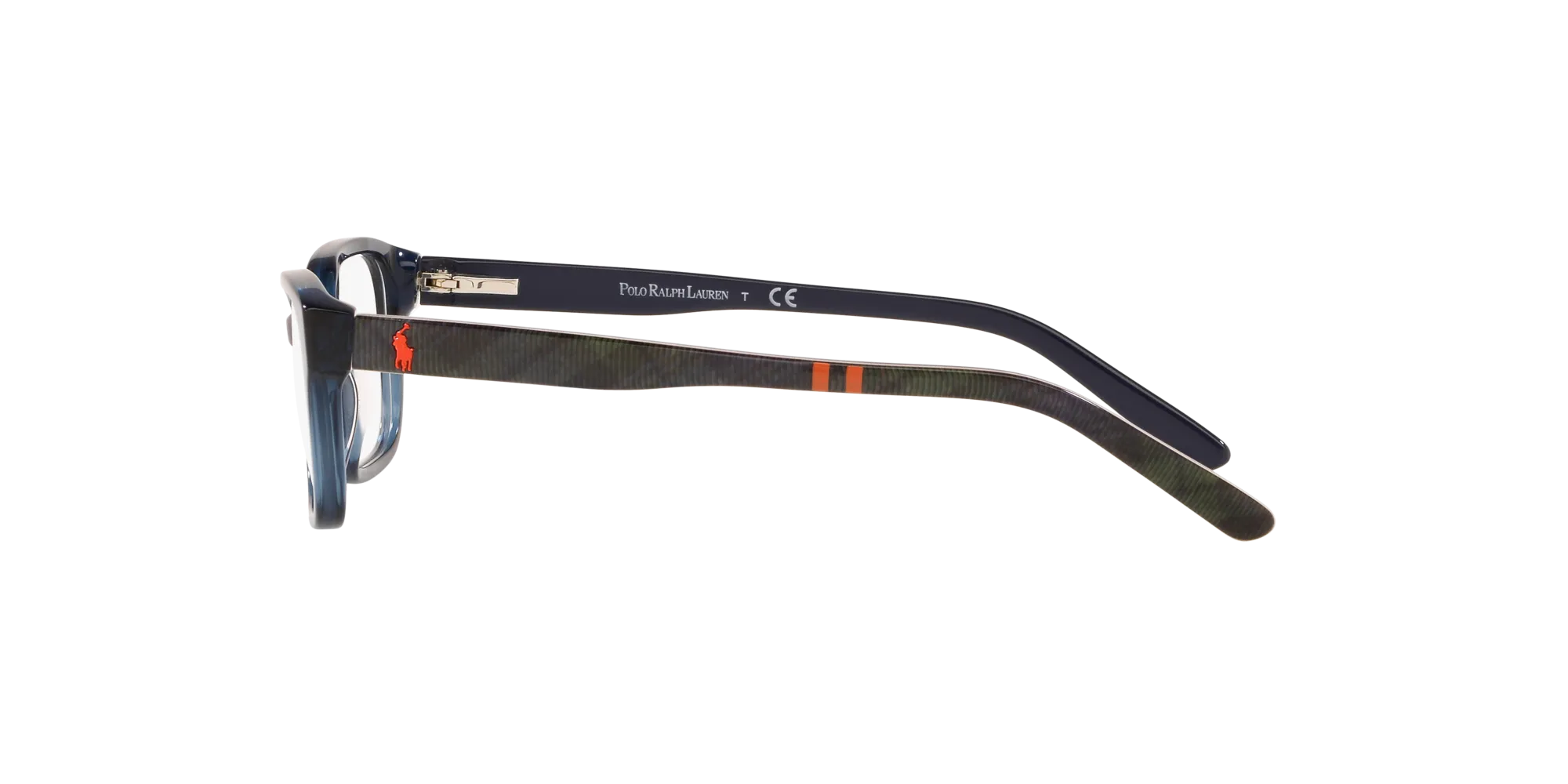 Polo Ralph Lauren PP8520 5852 Montature da vista Acetato Blu Trasparente Squadrata Normale - immagine 3