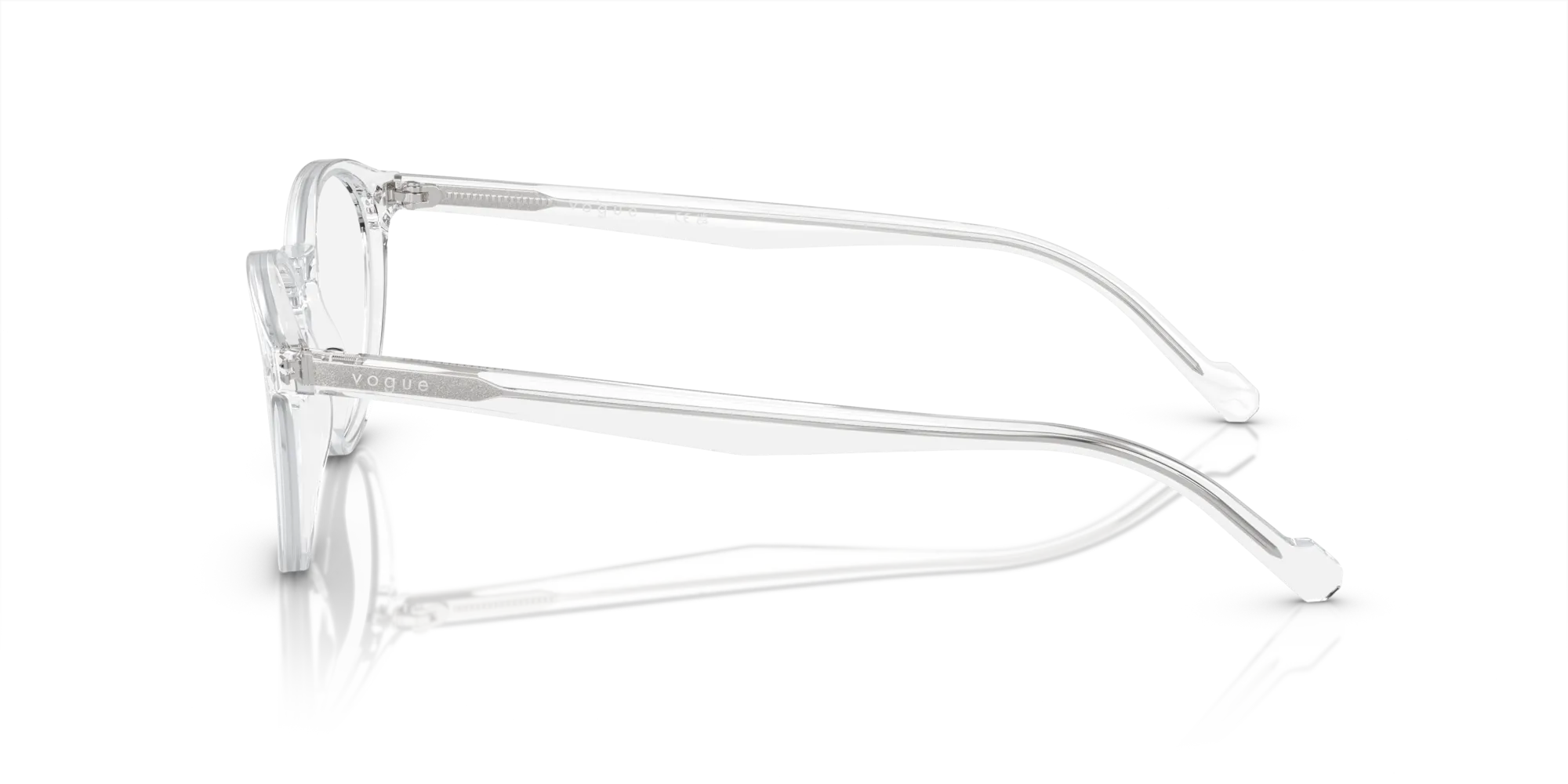 VOGUE EYEWEAR VO5326 W745 Montature da vista Acetato Trasparente Rotonda - immagine 4