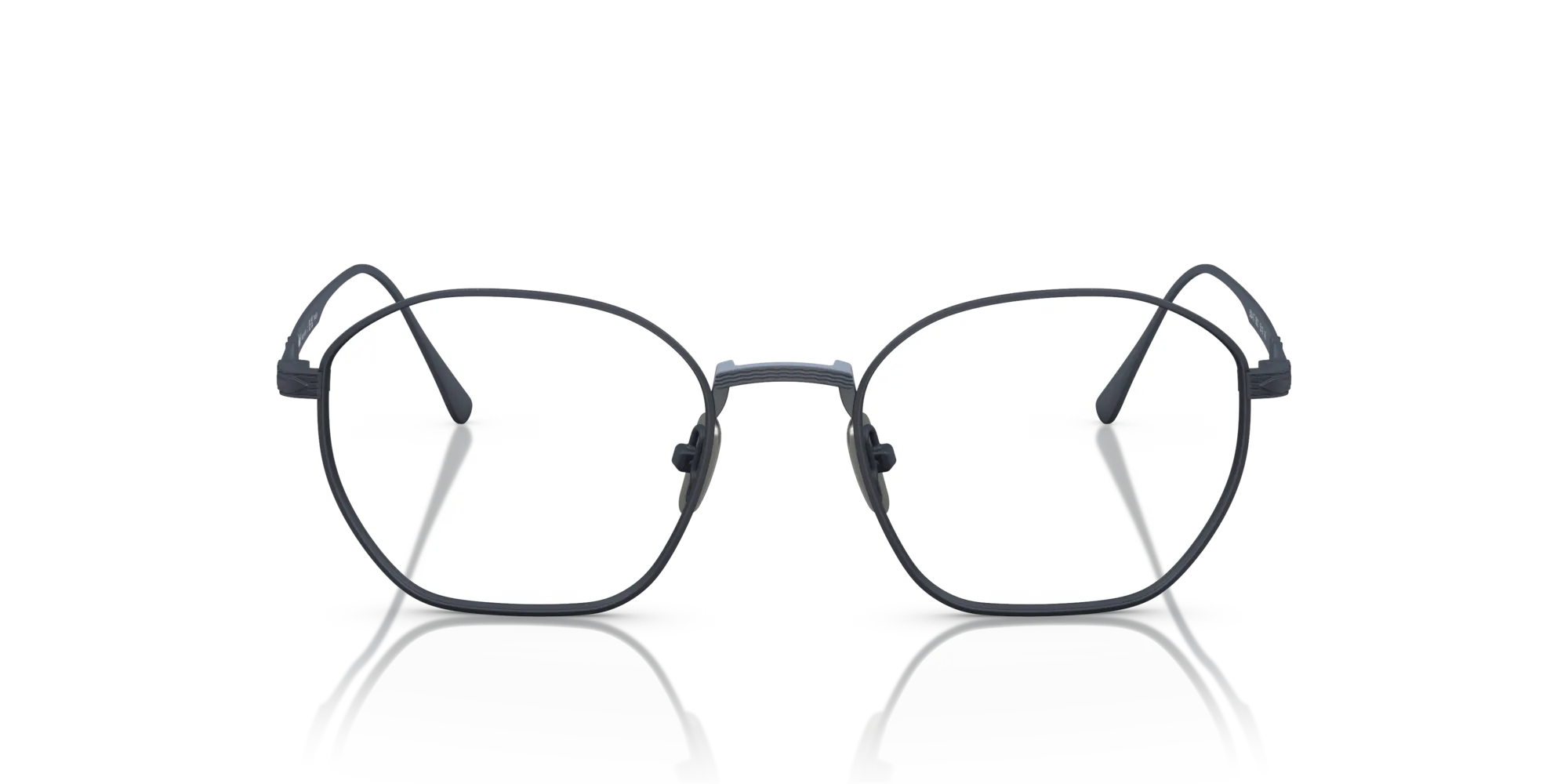 Persol PO5004VT 8002 Montature da vista Titanio Blu Geometrica - immagine 3