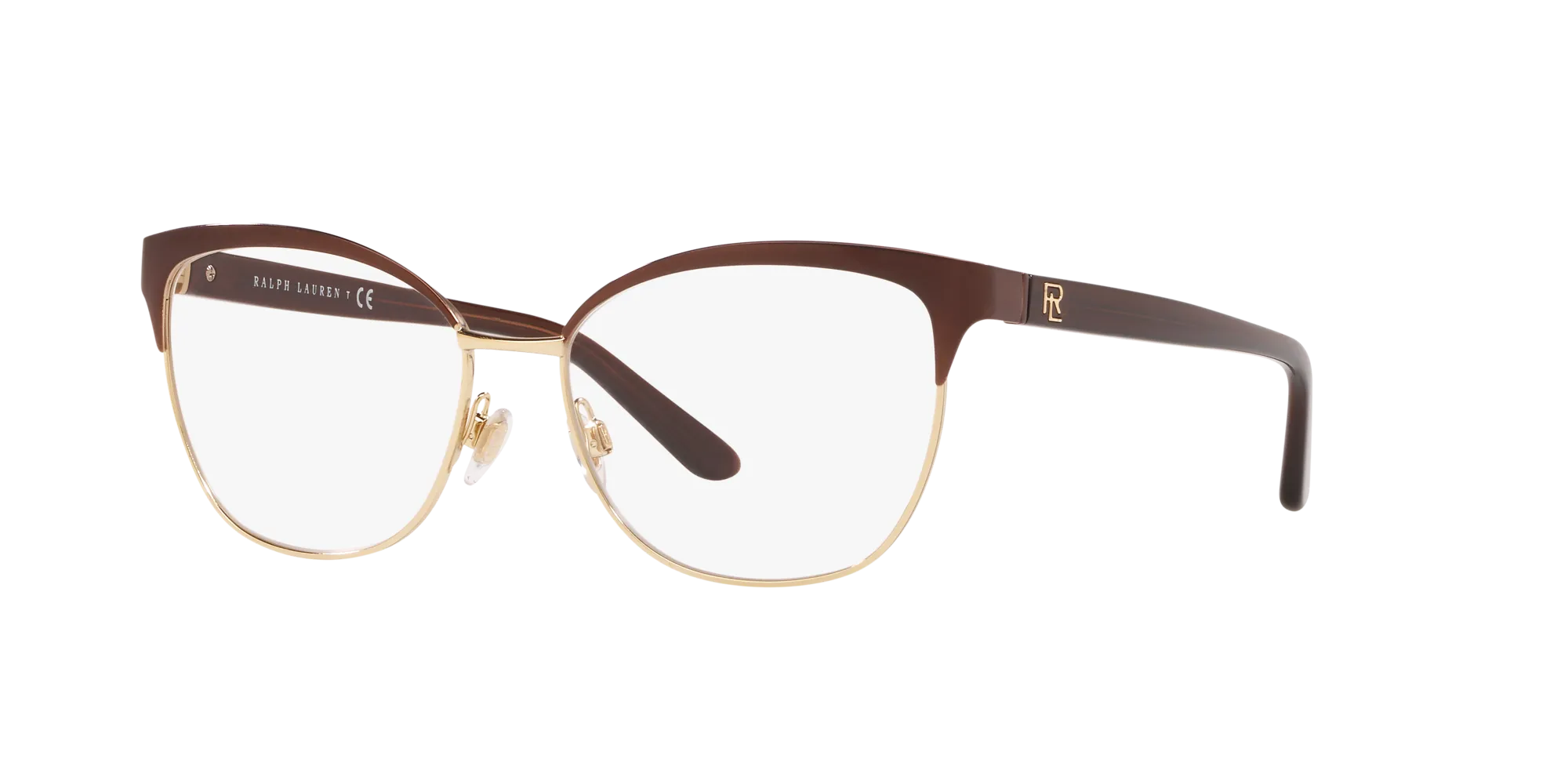 Ralph Lauren RL5099 9395 Montature da vista Metallo Marrone Cat Eye - immagine 1