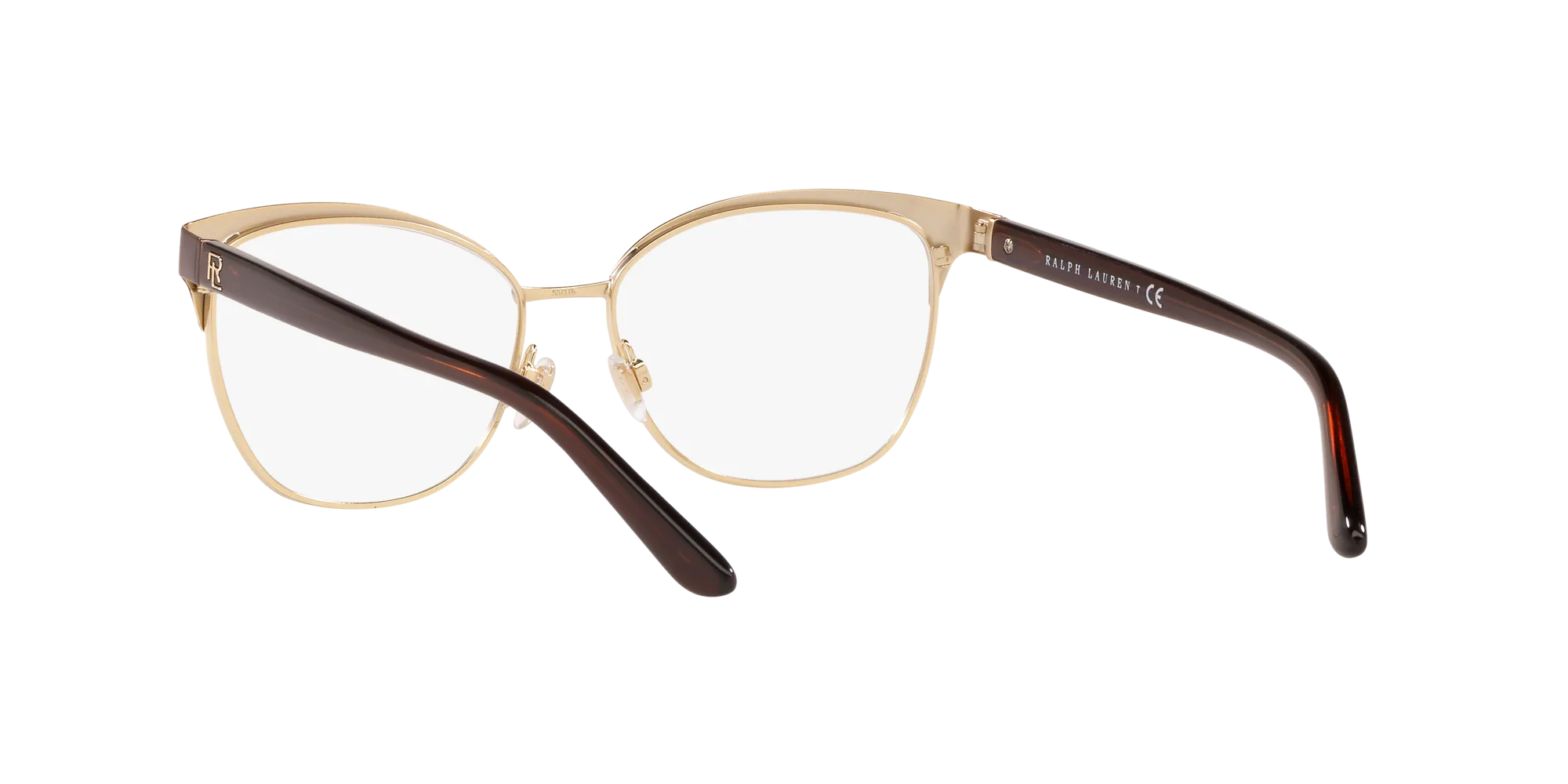 Ralph Lauren RL5099 9395 Montature da vista Metallo Marrone Cat Eye - immagine 4