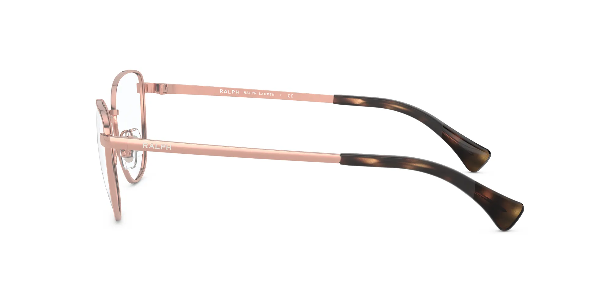 Ralph Lauren RA6046 9095 Montature da vista Metallo Rosa Cat Eye Normale - immagine 3