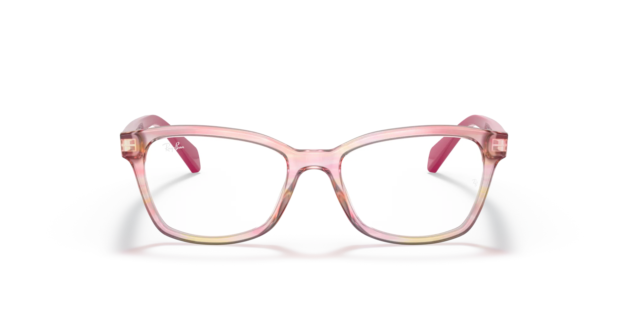 Ray - Ban RY1591 3806 Montature da vista Acetato Rosa Squadrata - immagine 3