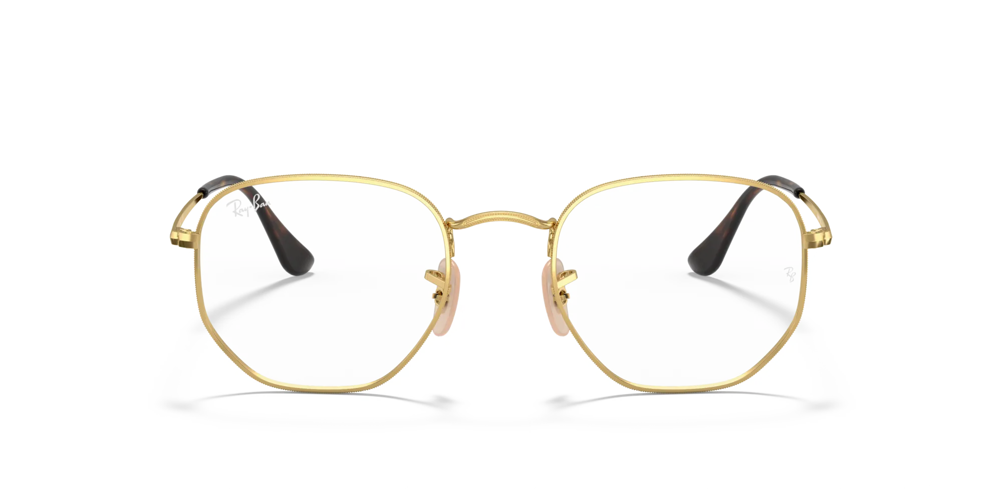 Ray - Ban RX6448 HEXAGONAL 2500 Montature da vista Metallo Oro Trasparente Geometrica Normale - immagine 3