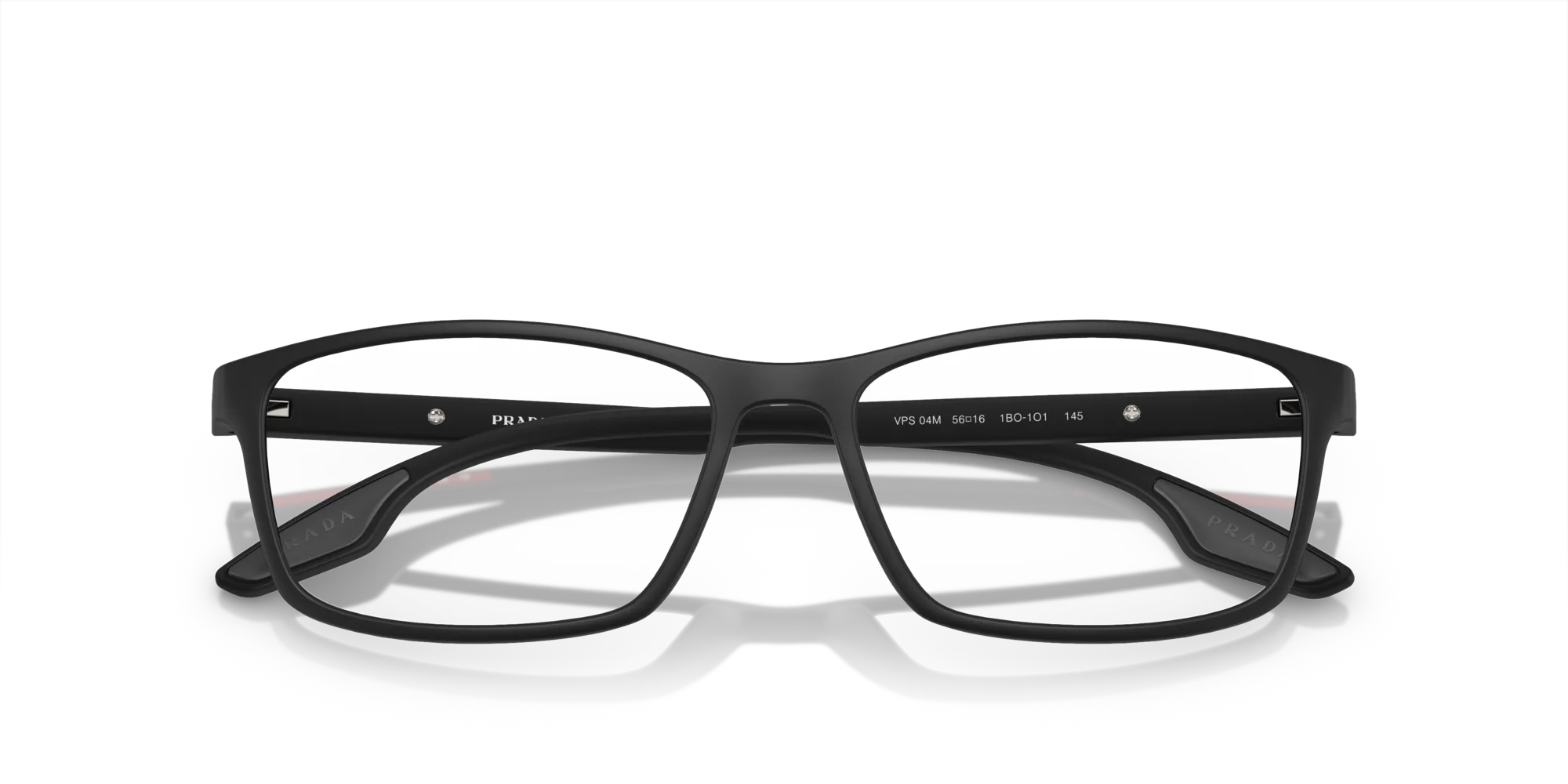 Prada Linea Rossa PS 04MV LIFESTYLE 1BO1O1 Montature da vista Nylon Nero Squadrata Normale - immagine 2