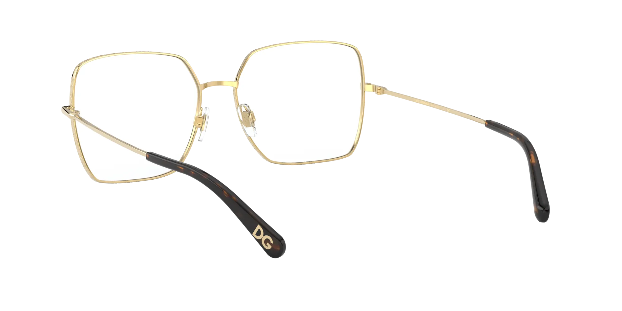 Dolce & Gabbana DG1323 02 Montature da vista Metallo Oro Squadrata Normale - immagine 4