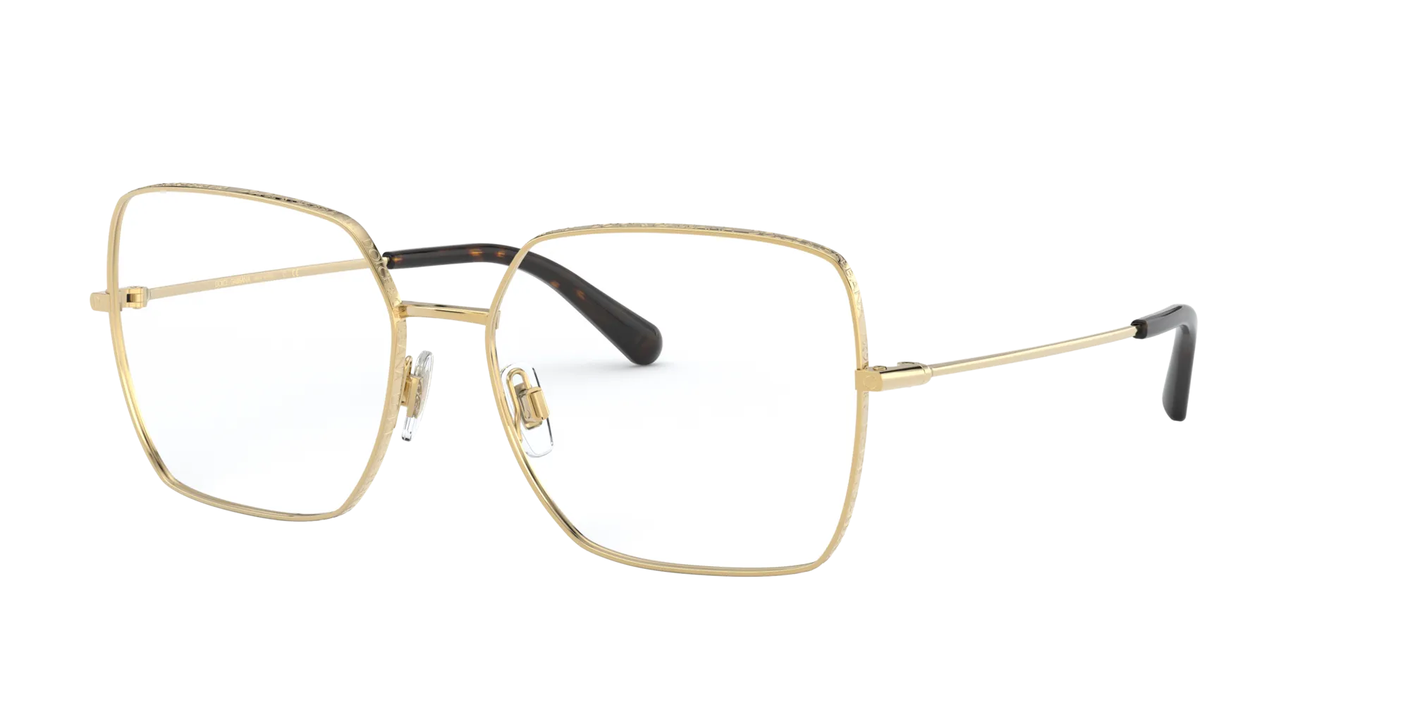 Dolce & Gabbana DG1323 02 Montature da vista Metallo Oro Squadrata - immagine 1