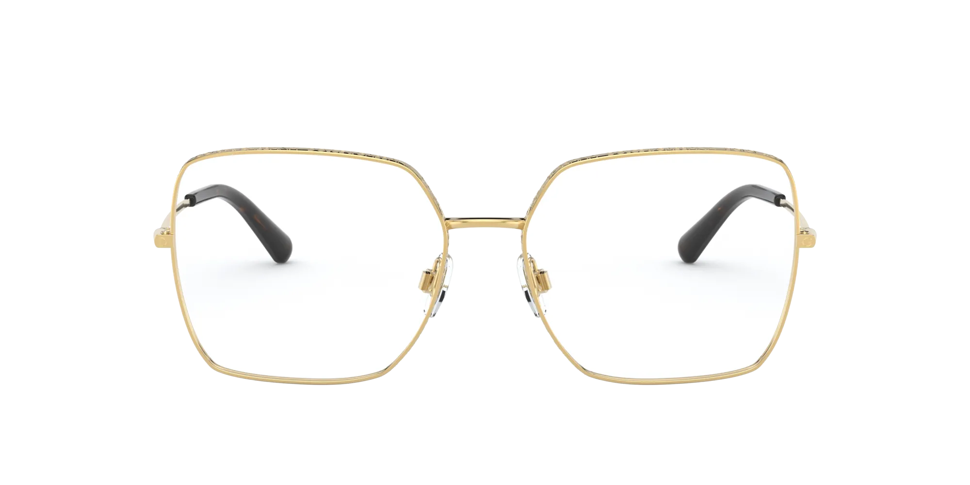 Dolce & Gabbana DG1323 02 Montature da vista Metallo Oro Squadrata - immagine 2