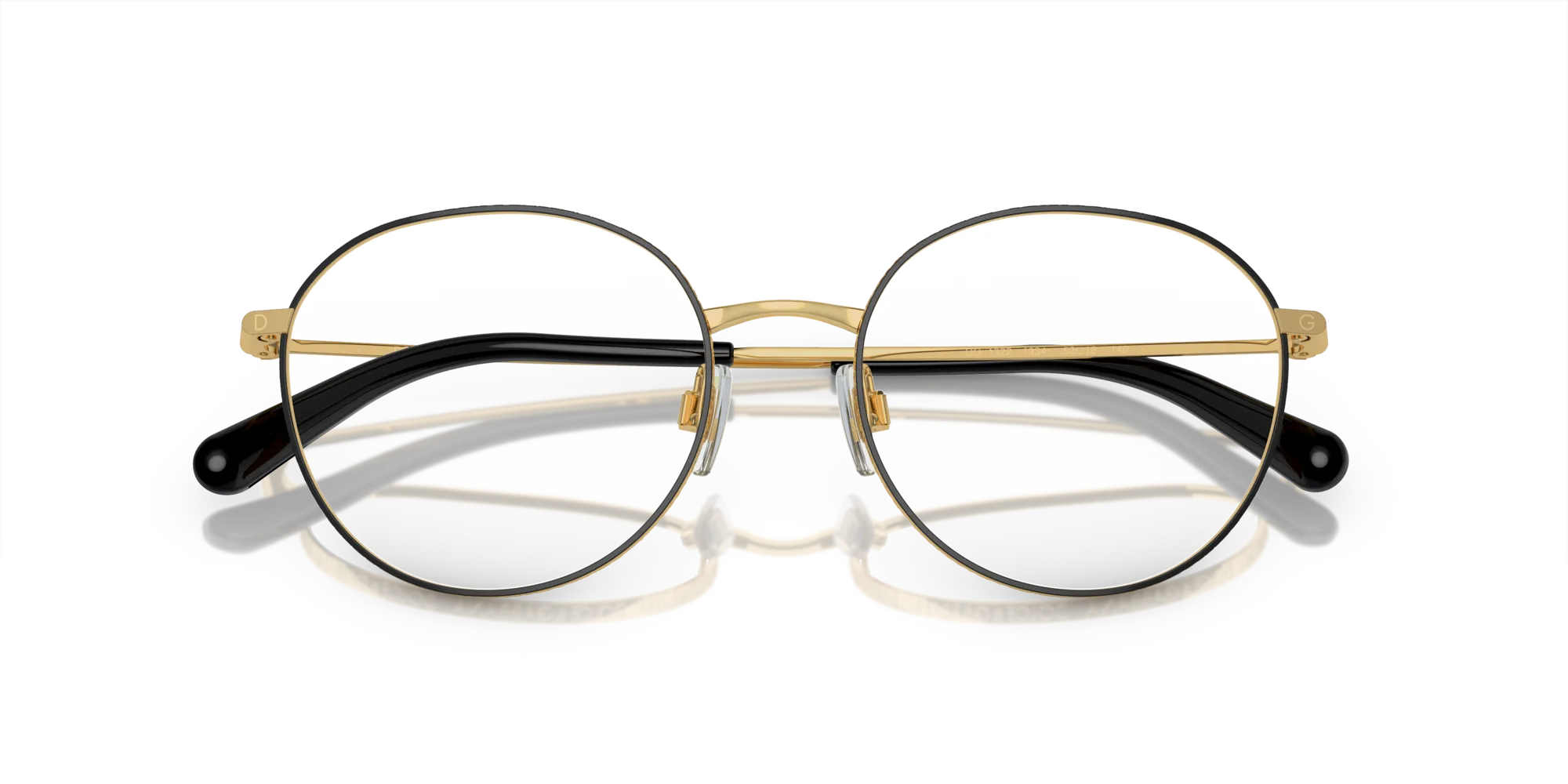 Dolce & Gabbana DG1322 1334 Montature da vista Metallo Oro Pantos - immagine 2