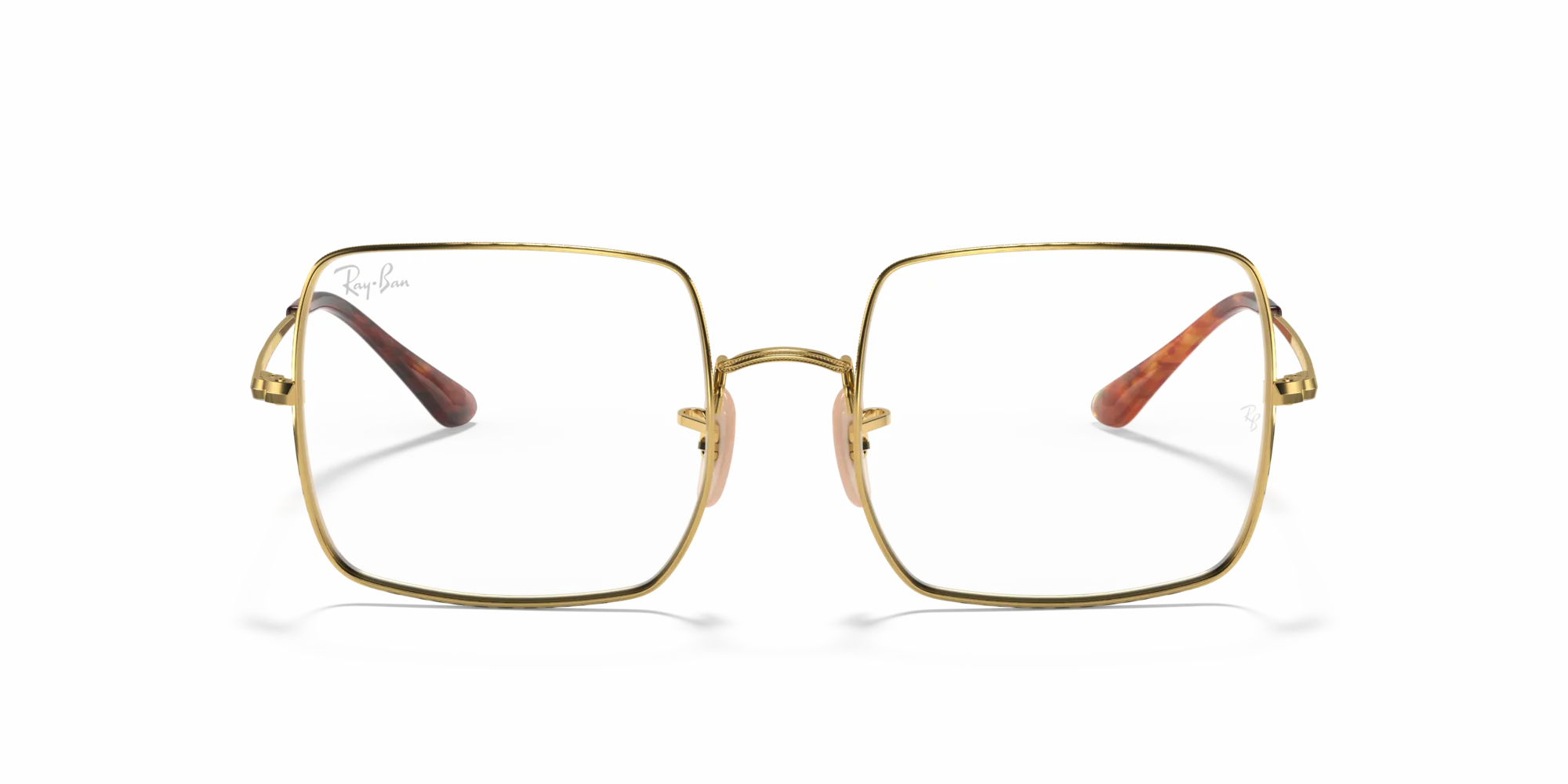 Ray - Ban RX1971V SQUARE 2500 Montature da vista Metallo Oro Squadrata - immagine 3