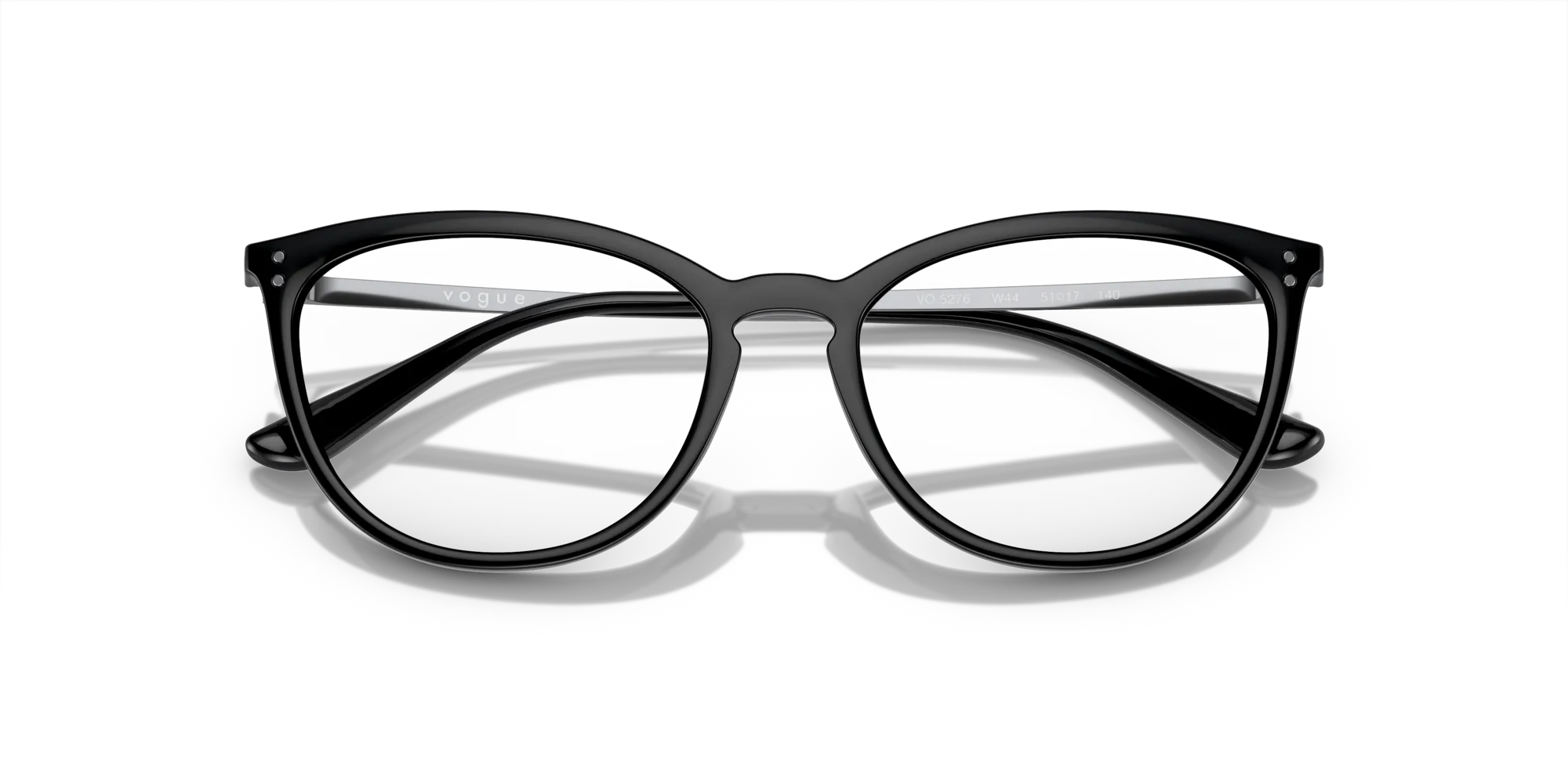VOGUE EYEWEAR VO5276 W44 Montature da vista Iniettato Nero Cat Eye Normale - immagine 2