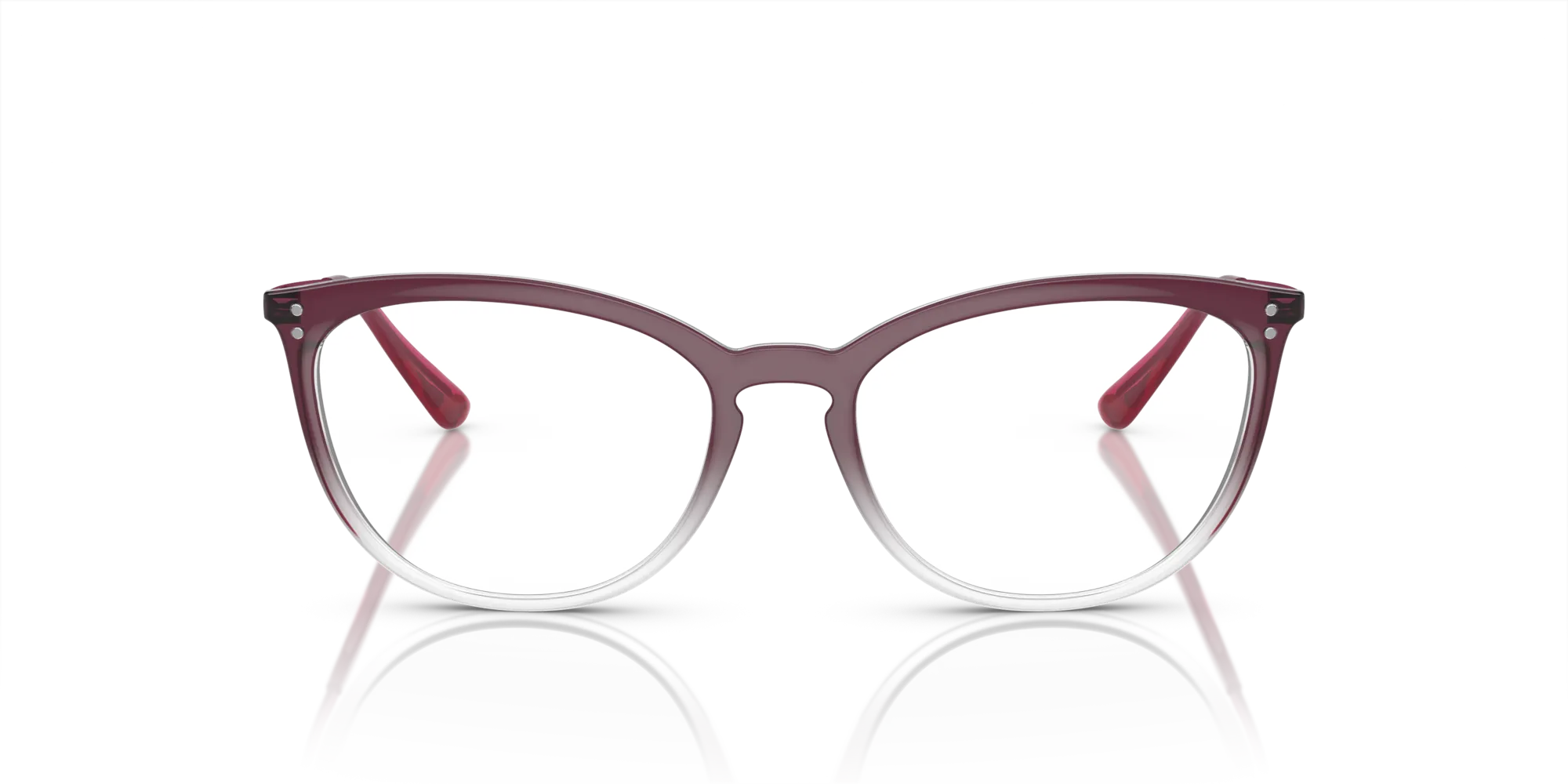 VOGUE EYEWEAR VO5276 2737 Montature da vista Iniettato Viola Cat Eye Normale - immagine 3