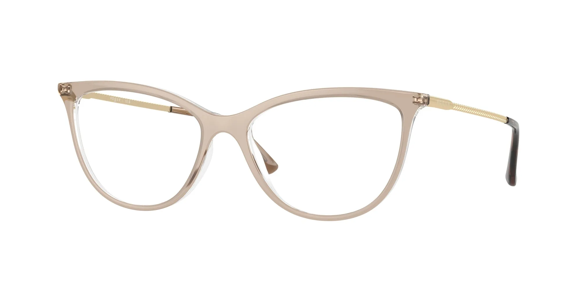 VOGUE EYEWEAR VO5239 2735 Montature da vista Iniettato Marrone Cat Eye Normale - immagine 1