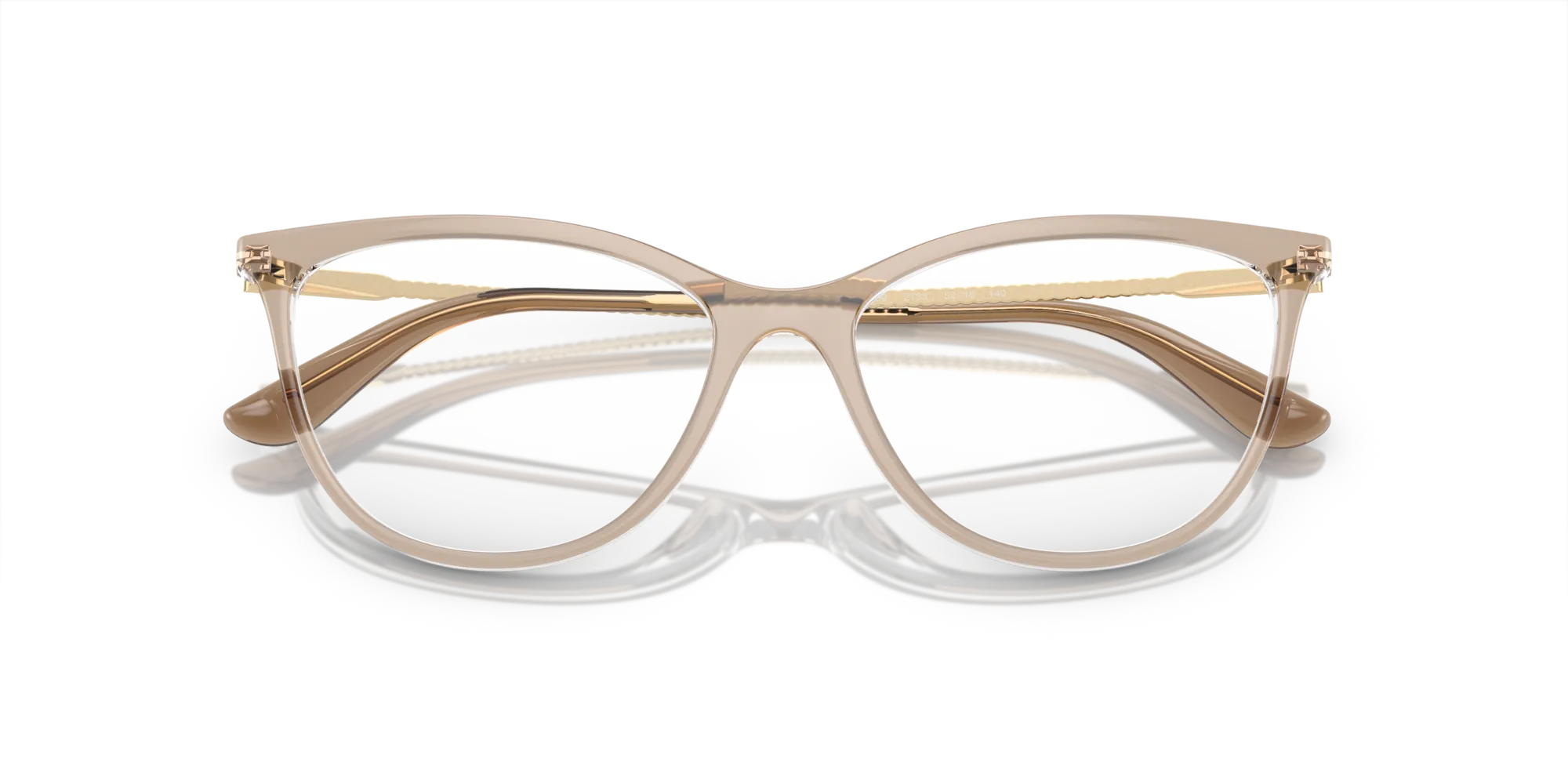 VOGUE EYEWEAR VO5239 2735 Montature da vista Iniettato Marrone Cat Eye Normale - immagine 2