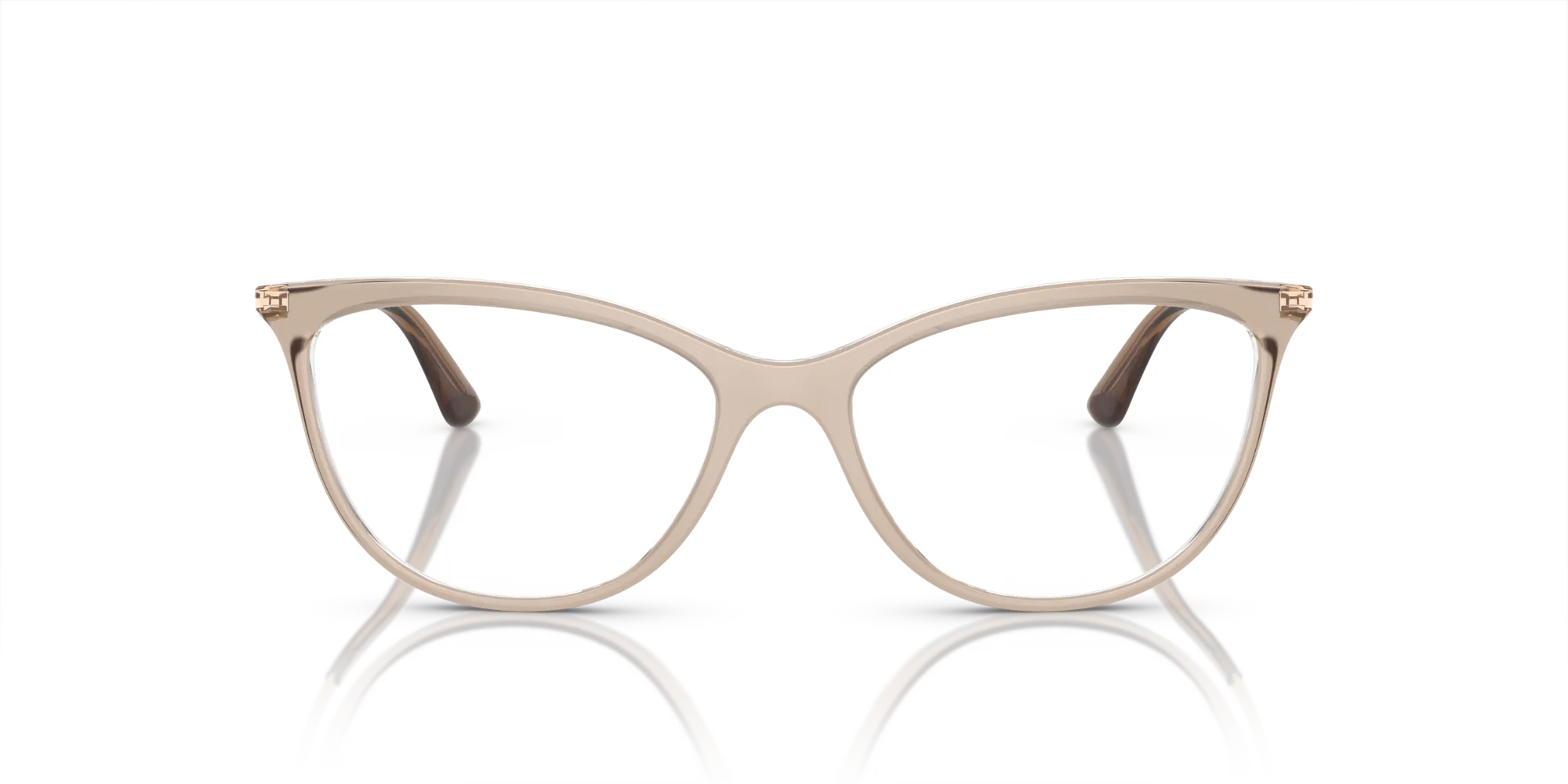 VOGUE EYEWEAR VO5239 2735 Montature da vista Iniettato Marrone Cat Eye Normale - immagine 3