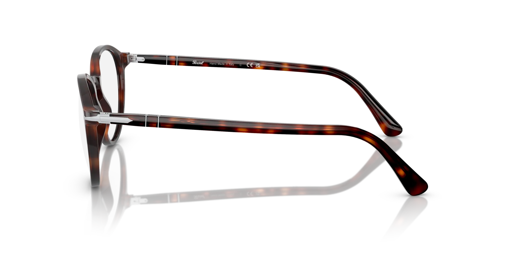 Persol PO3218V 24 Montature da vista Plastica Havana Pantos - immagine 4