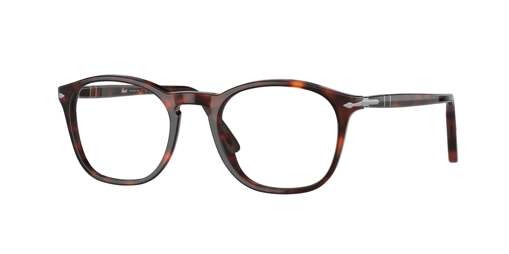 Persol PO3007VM 24 Montature da vista Acetato Tartaruga Trasparente Squadrata Normale - immagine 1