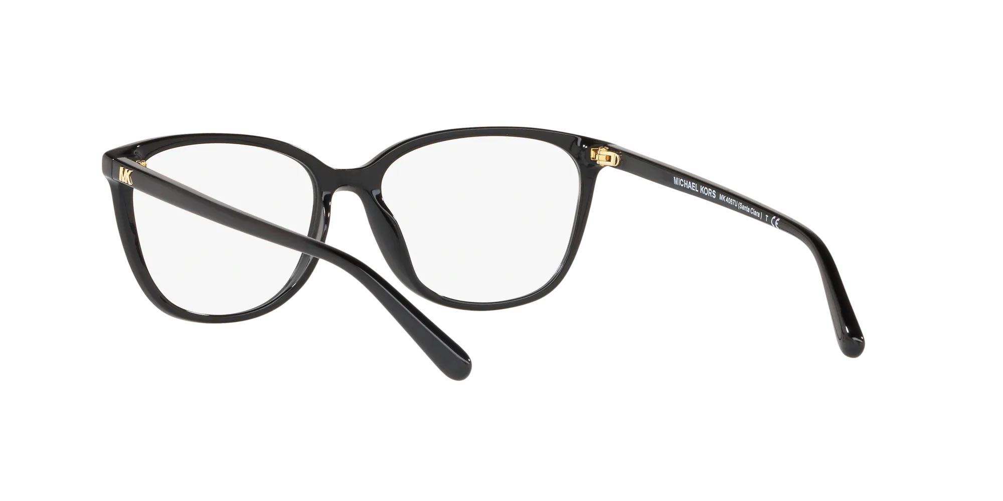 Michael Kors MK4067U SANTA CLARA 3005 Montature da vista Acetato Nero Squadrata - immagine 4