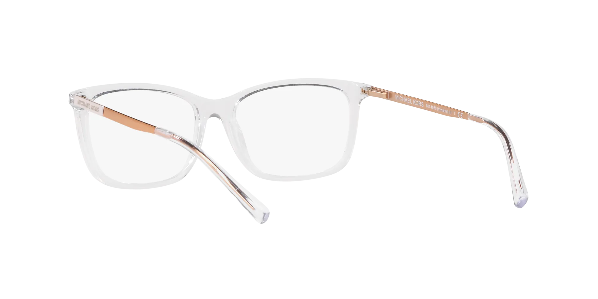 Michael Kors MK4030 VIVIANNA II 3998 Montature da vista Acetato Trasparente Squadrata Normale - immagine 4
