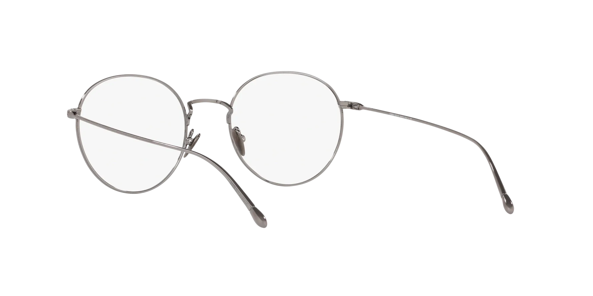 Giorgio Armani AR5095 3010 Montature da vista Metallo Grigio Rotonda Normale - immagine 4