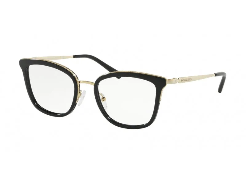 Michael Kors MK3032 COCONUT GROVE 3332 Montature da vista Metallo Oro Trasparente Squadrata Normale - immagine 1