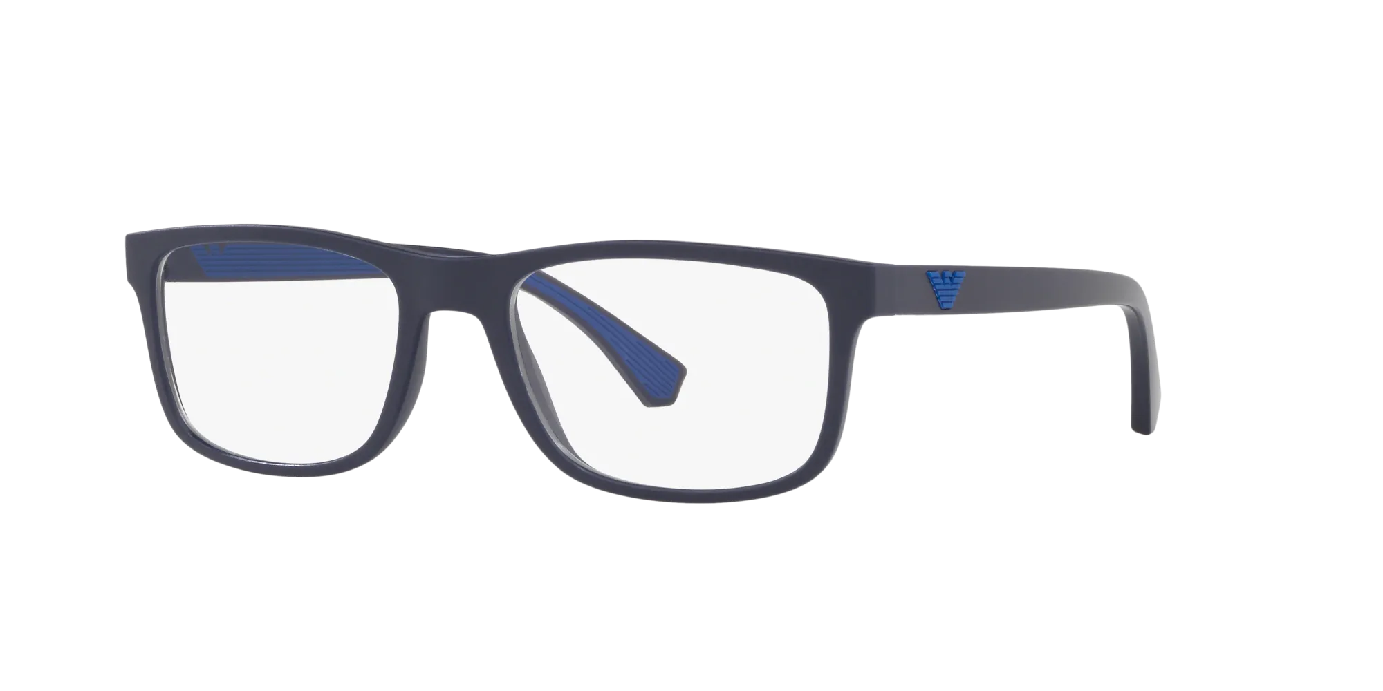 Emporio Armani EA3147 5754 Montature da vista Iniettato Blu Squadrata Normale - immagine 1