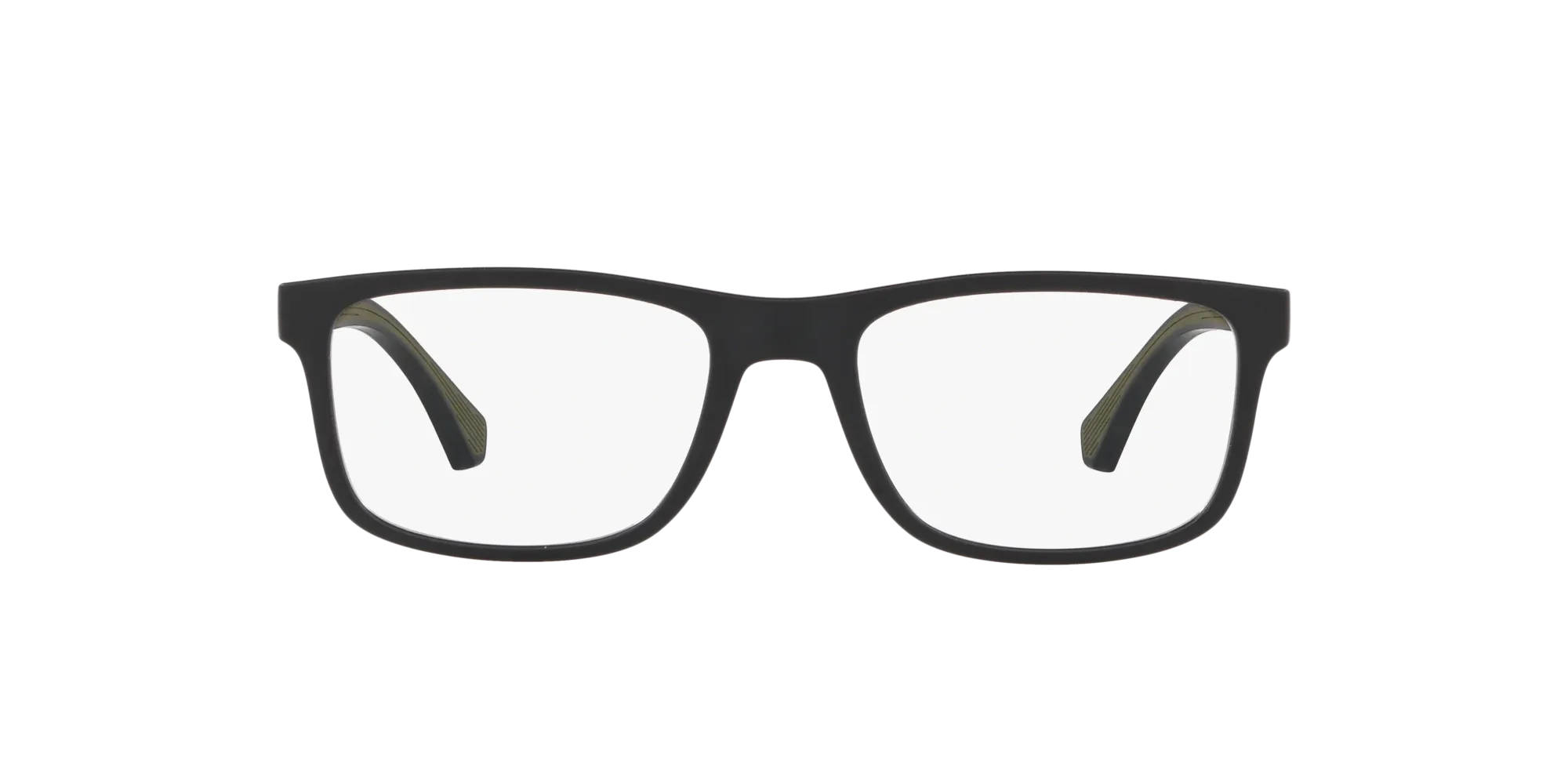 Emporio Armani EA3147 5042 Montature da vista Iniettato Nero Squadrata Normale - immagine 2