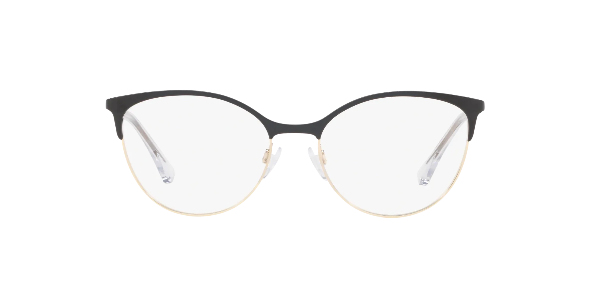 Emporio Armani EA1087 3014 Montature da vista Metallo Nero Cat Eye Normale - immagine 2