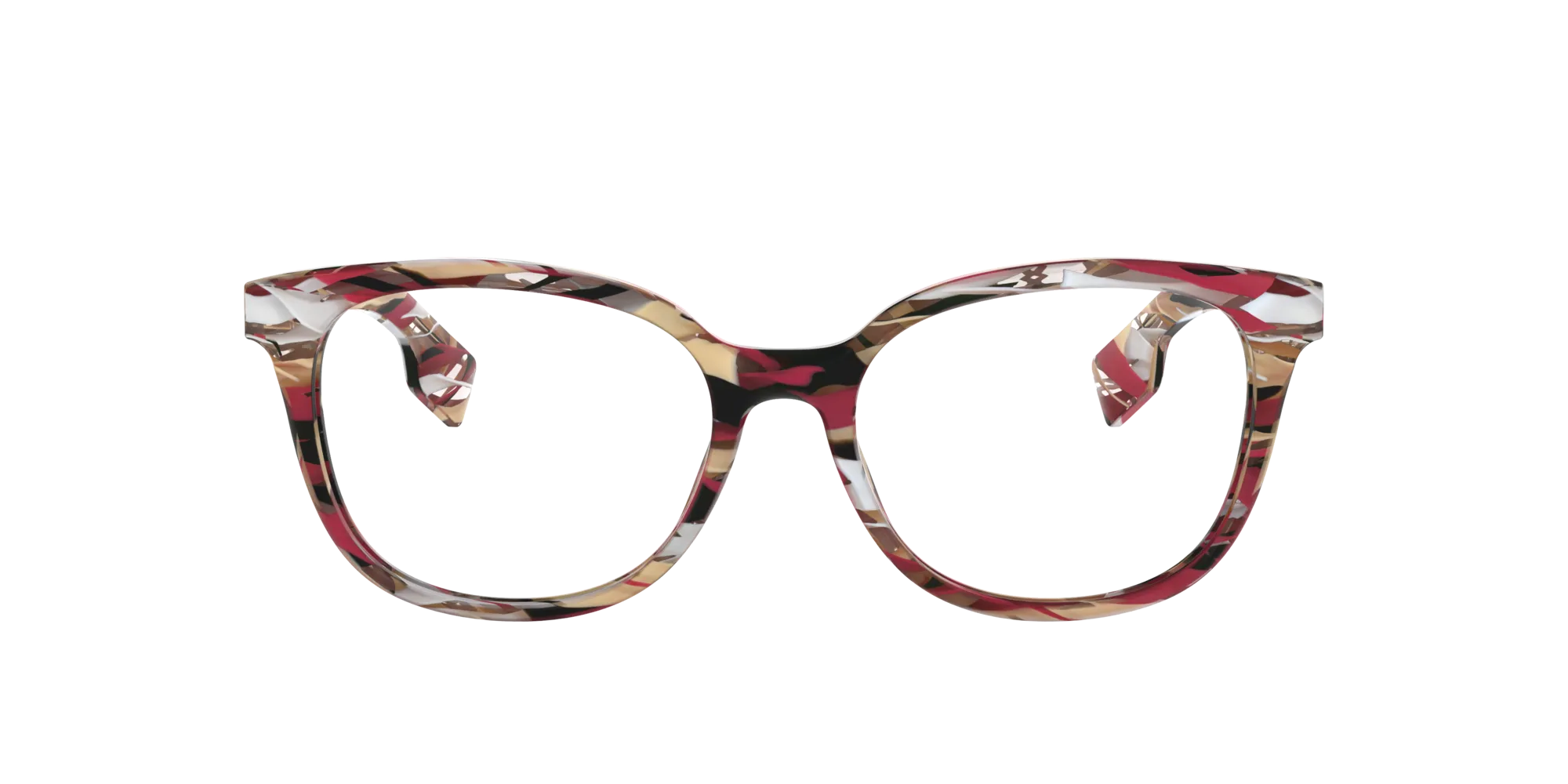 Burberry BE2291 3792 Montature da vista Acetato Multi-colore Squadrata Normale - immagine 2