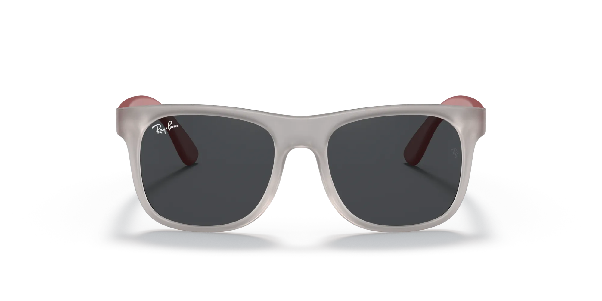 Ray - Ban RJ9069S JUNIOR JUSTIN 705987 Occhiali da sole bambino Iniettato Grigio Grigio Squadrata Normale - immagine 3