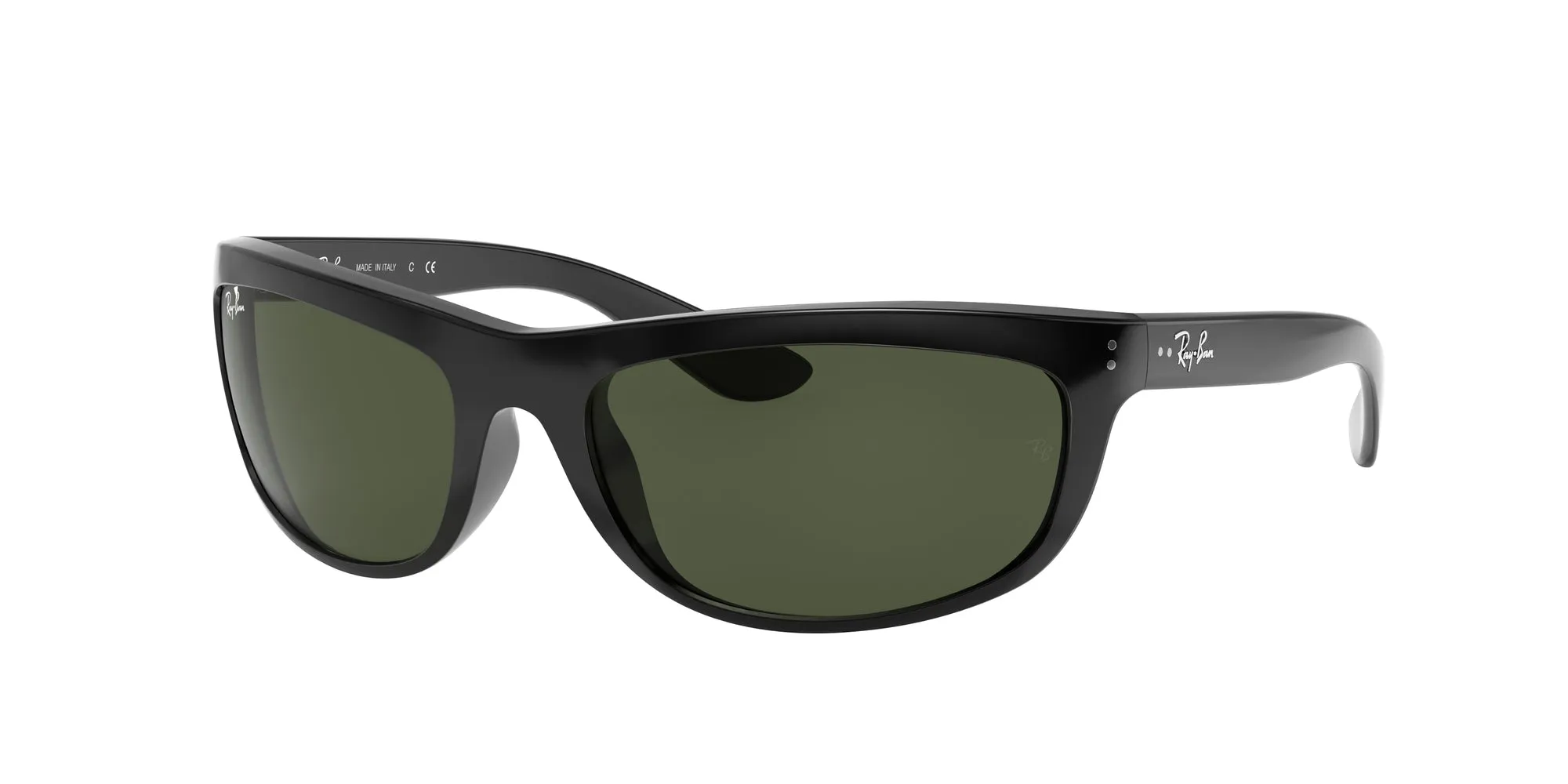 Ray - Ban RB4089 BALORAMA 601/31 Occhiali da sole Iniettato Nero G15 Squadrata Normale - immagine 1