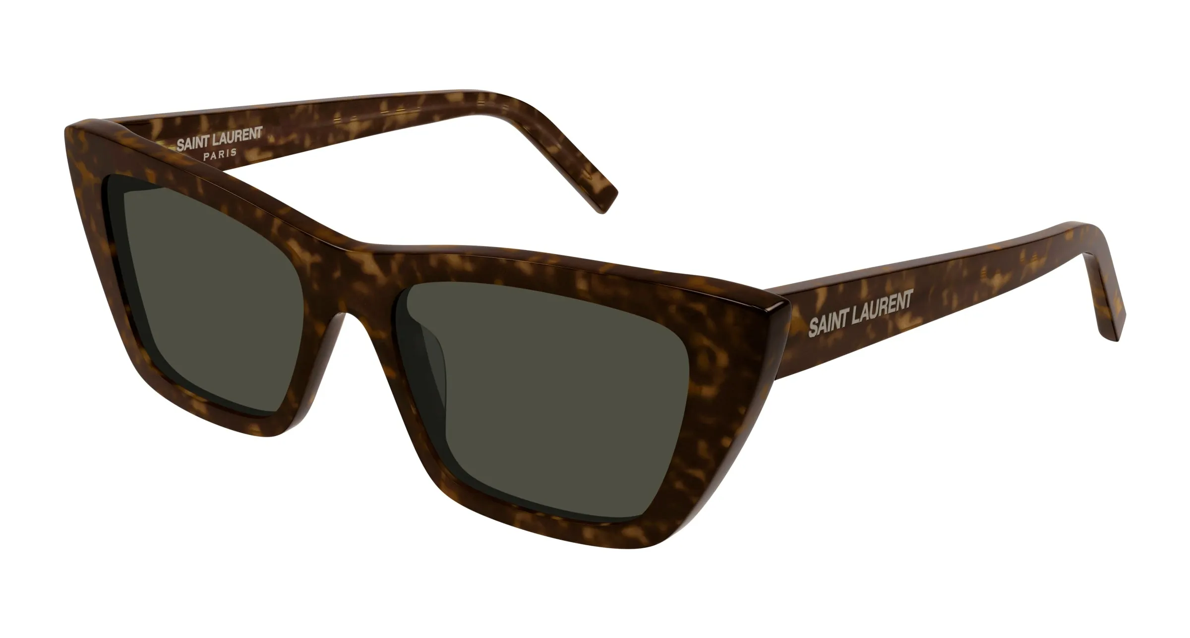 SAINT LAURENT SL 276 MICA 002 Occhiali da sole Plastica Havana Cat Eye Normale - immagine 1