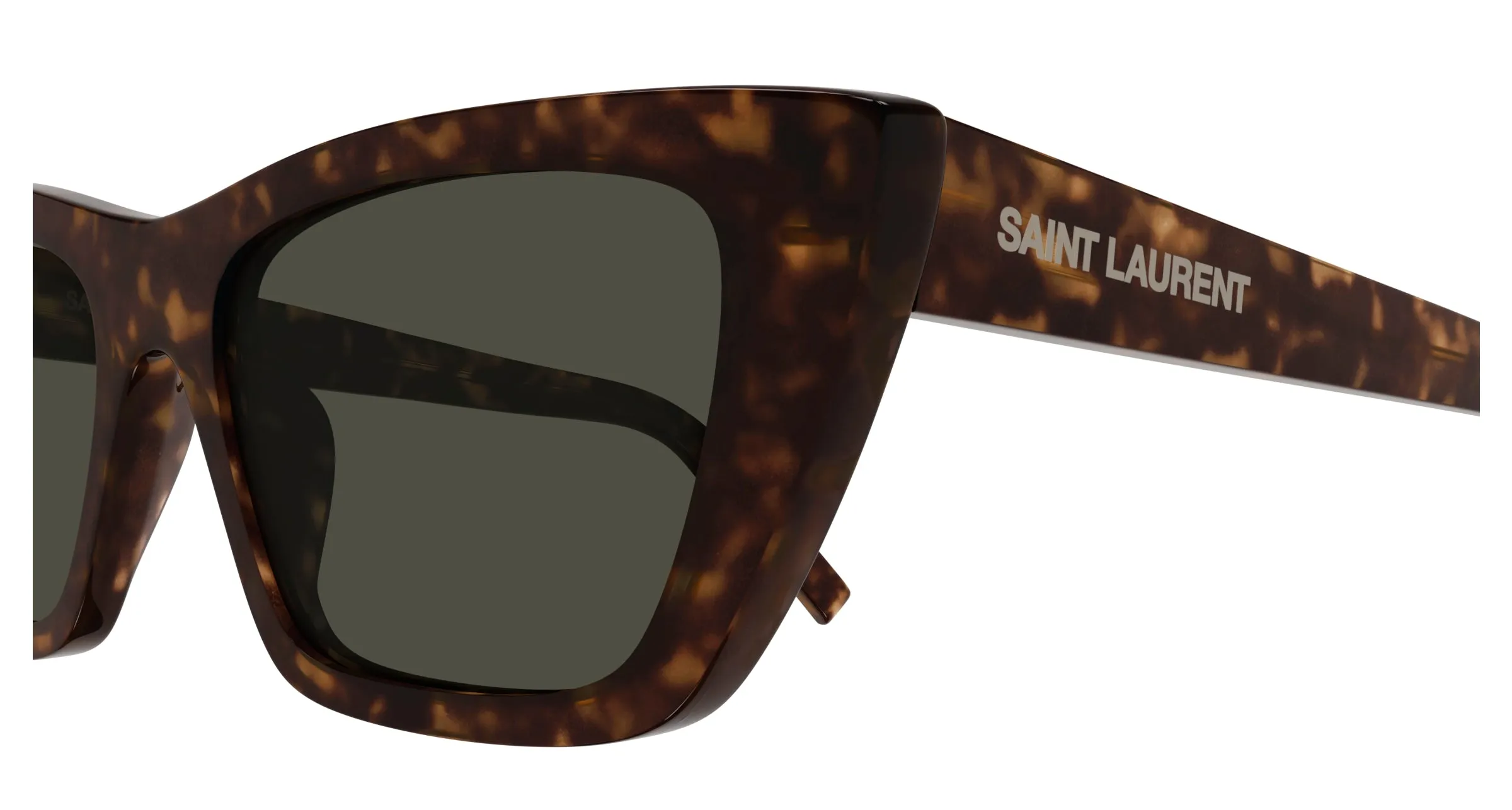 SAINT LAURENT SL 276 MICA 002 Occhiali da sole Plastica Havana Cat Eye Normale - immagine 3