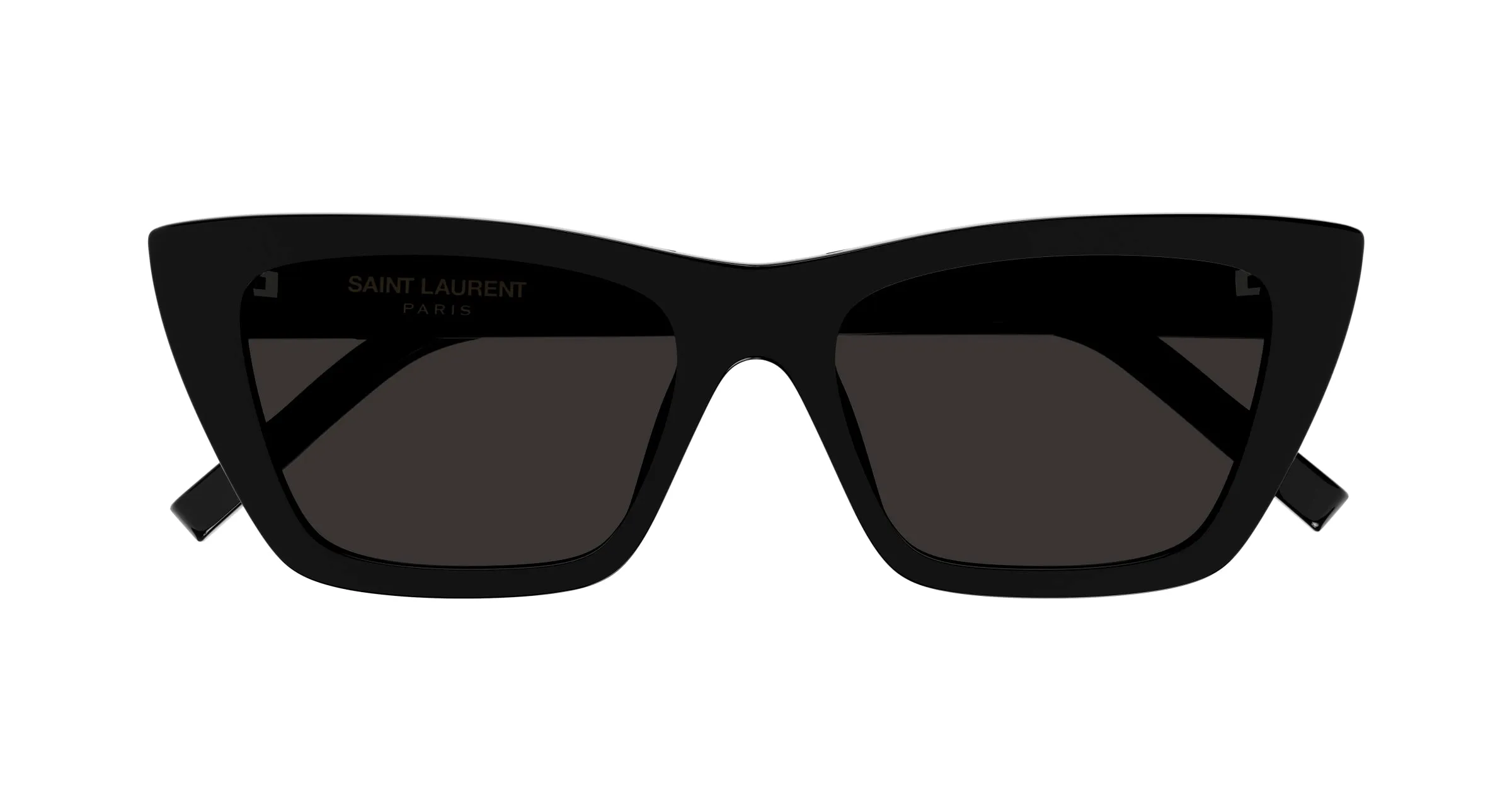 SAINT LAURENT SL 276 MICA 001 Occhiali da sole Plastica Nero Grigio Cat Eye Normale - immagine 2