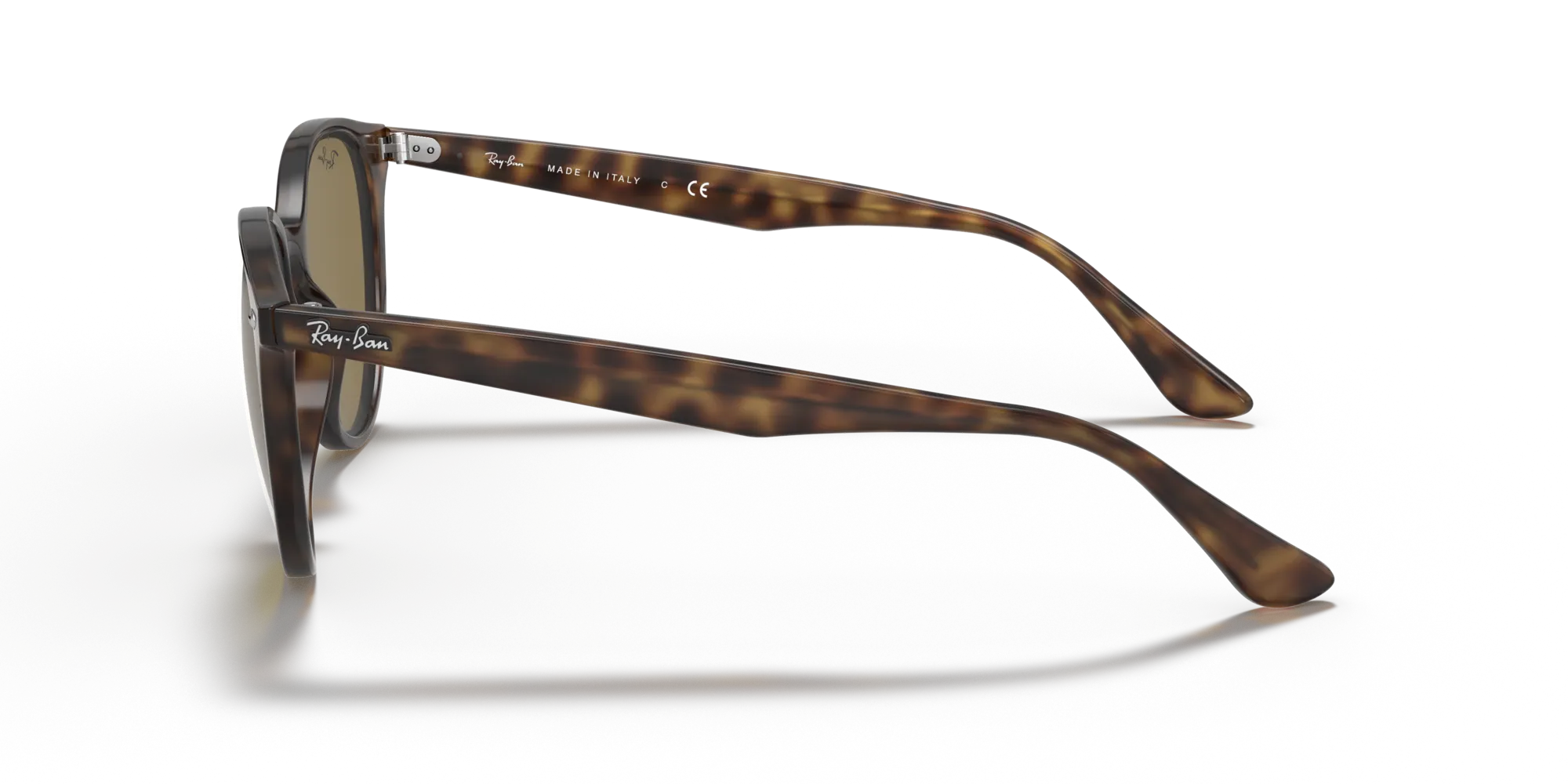 Ray - Ban RB4305 710/73 Occhiali da sole Acetato Tartaruga Marrone Pantos Normale - immagine 4