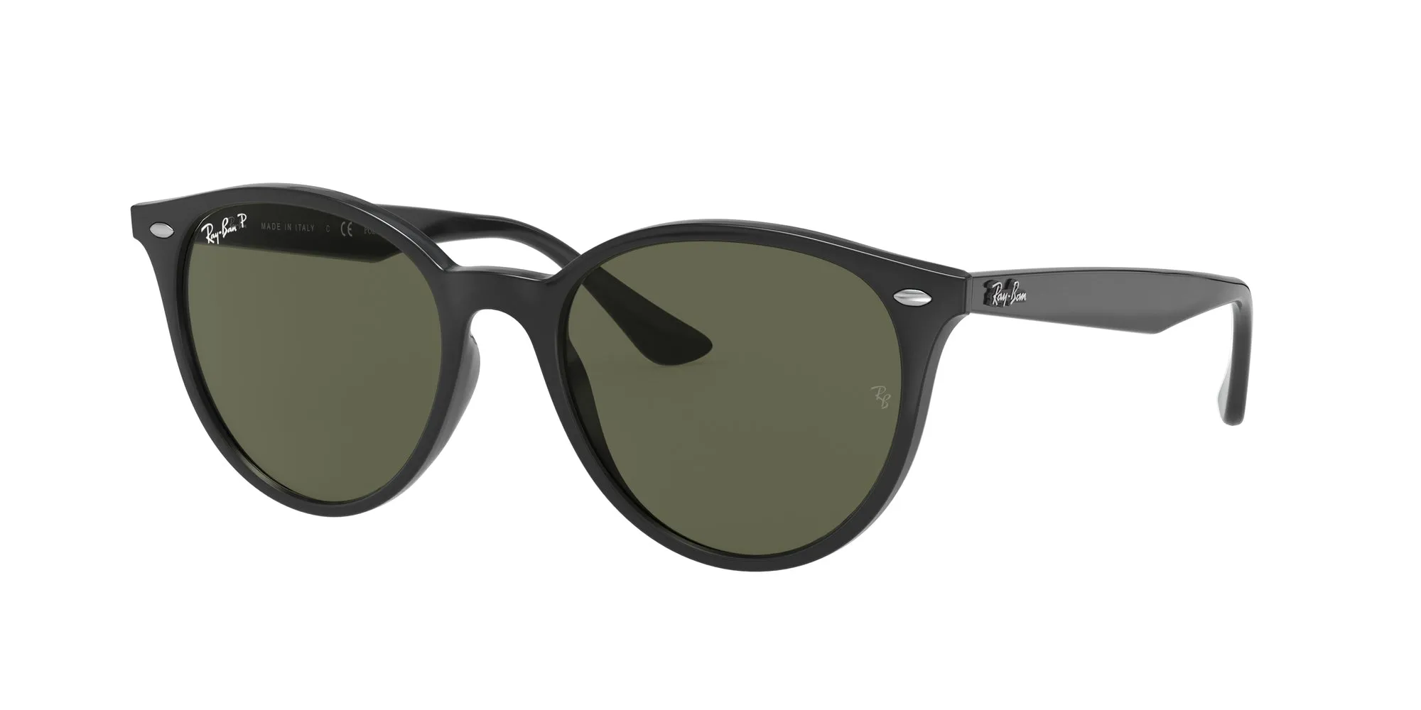 Ray - Ban RB4305 601/9A Occhiali da sole Acetato Nero G15 Pantos Polarizzata - immagine 1
