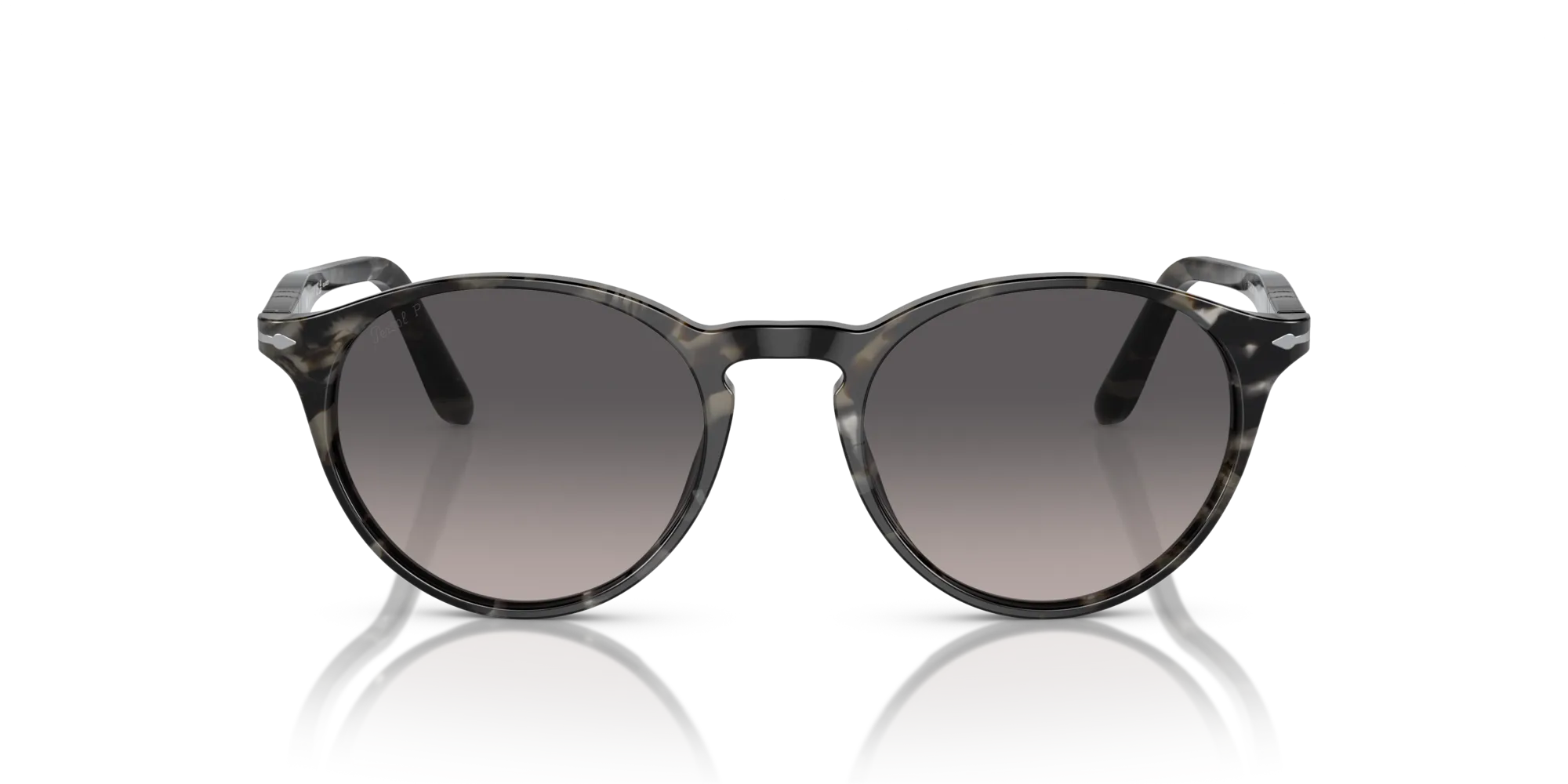 Persol PO3092SM 9057M3 Occhiali da sole Plastica Grigio Grigio Pantos Polarizzata Sfumato - immagine 3